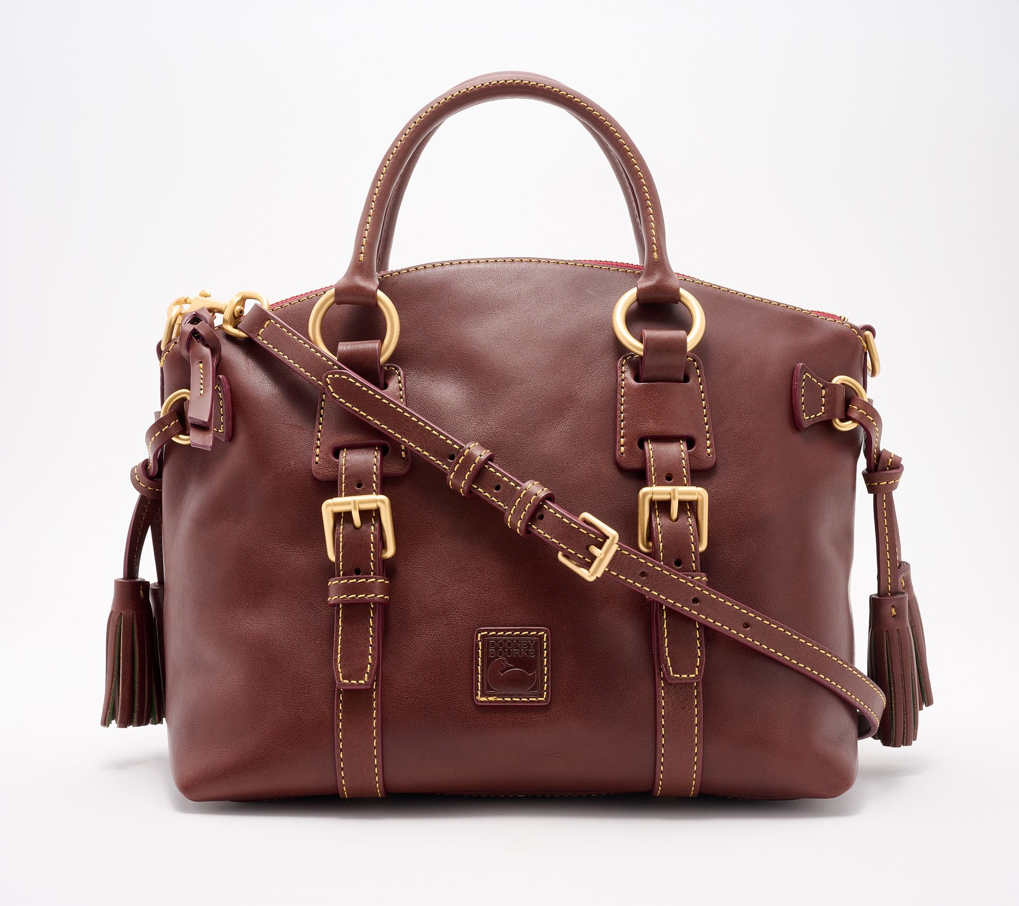 Dooney & Bourke Florentine Leather Bristol Satchel