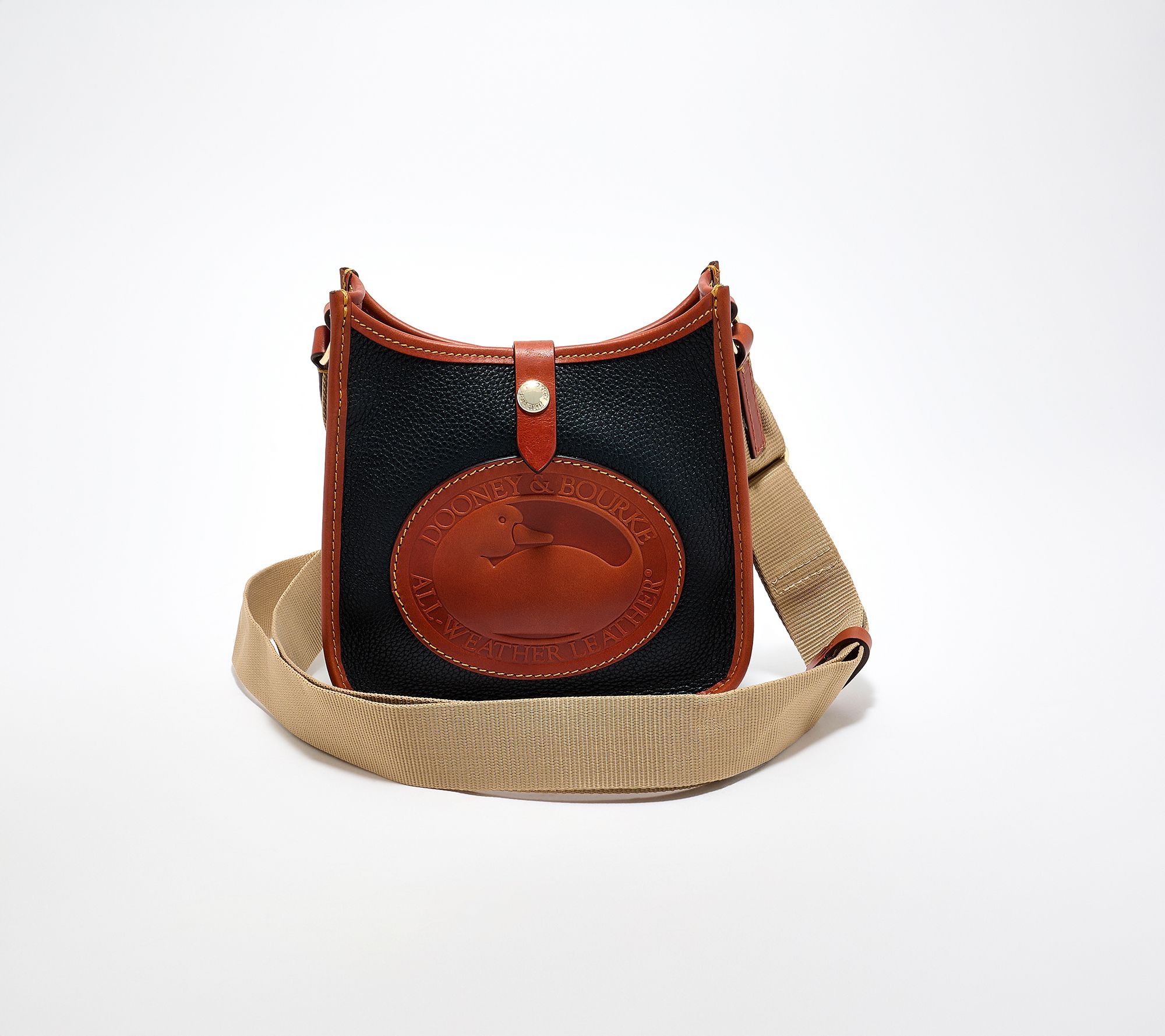 Dooney & Bourke Leather Heritage Duck Small Messenger