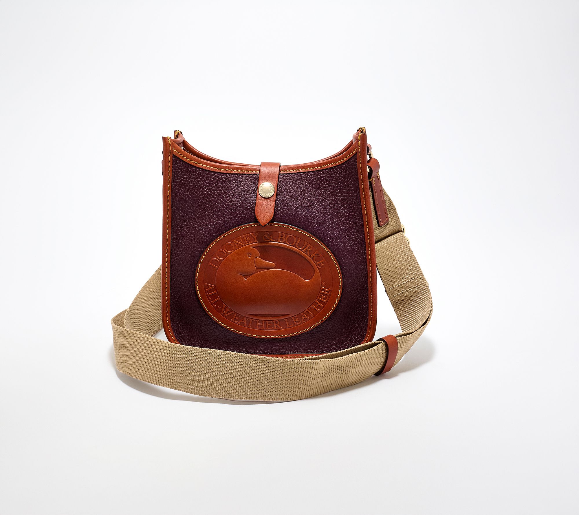 Dooney & Bourke Leather Heritage Duck Small Messenger
