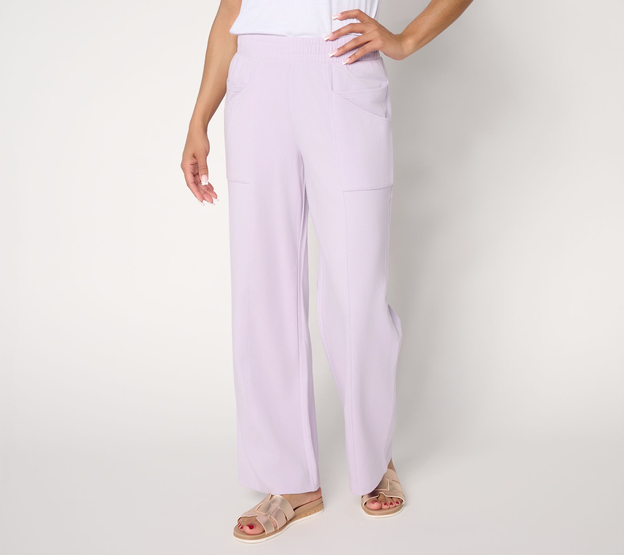 Anybody Tall Cozy Knit French Terry Pants