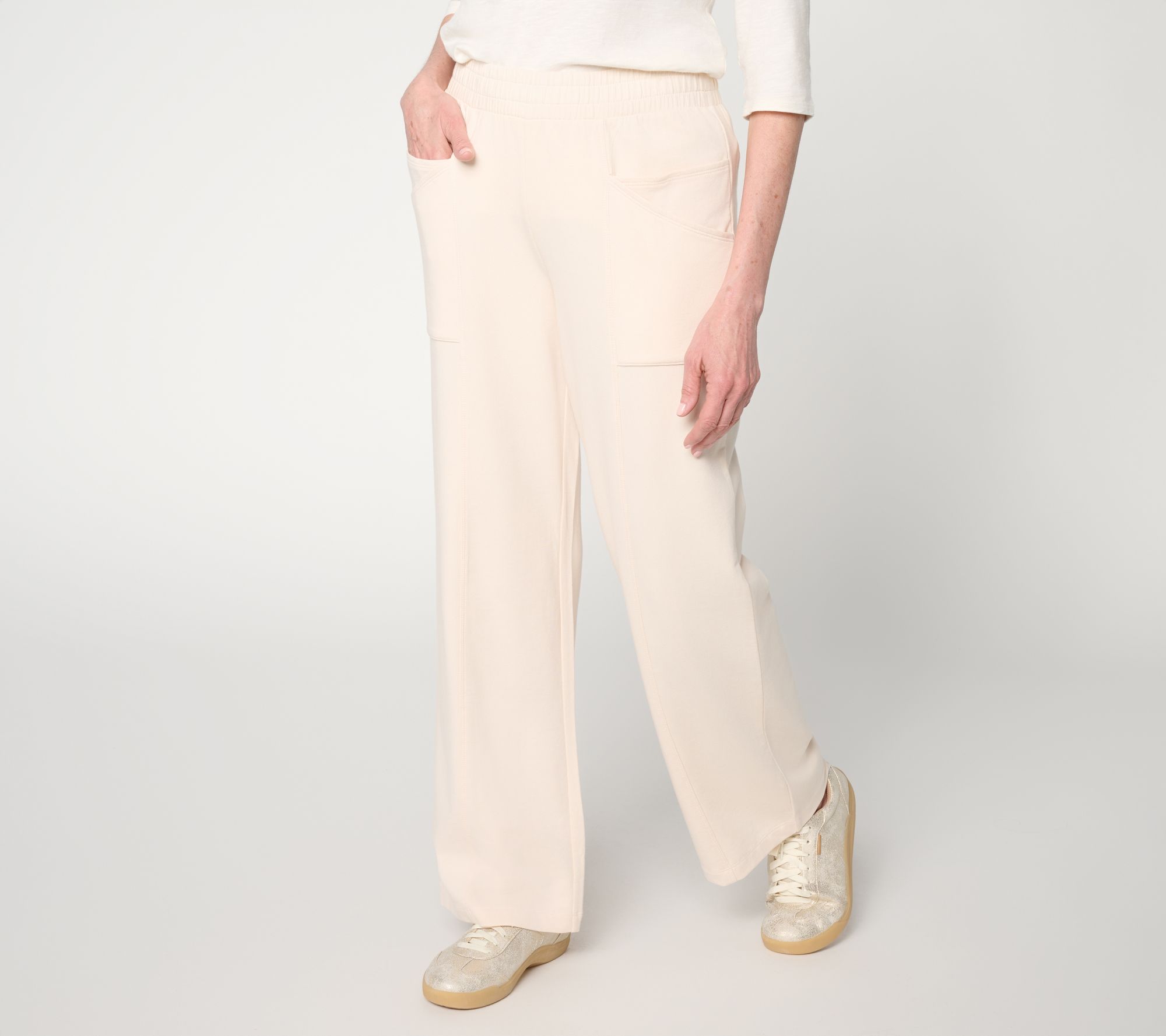 Anybody Tall Cozy Knit French Terry Pants