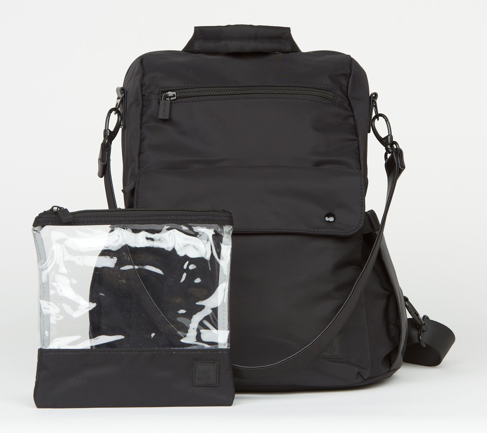 IHKWIP Excelsior Convertible Backpack with Removable Pouch