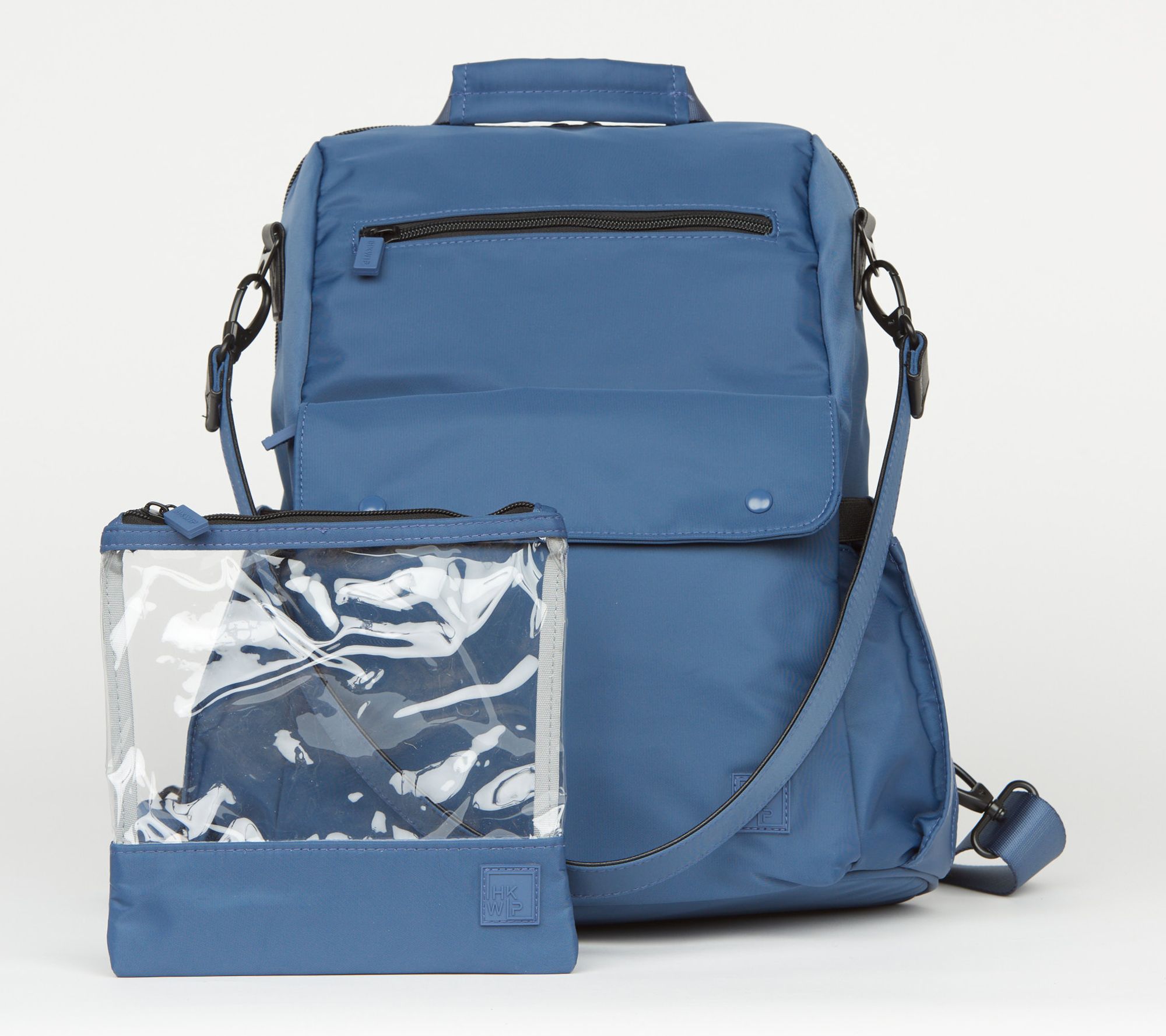 IHKWIP Excelsior Convertible Backpack with Removable Pouch