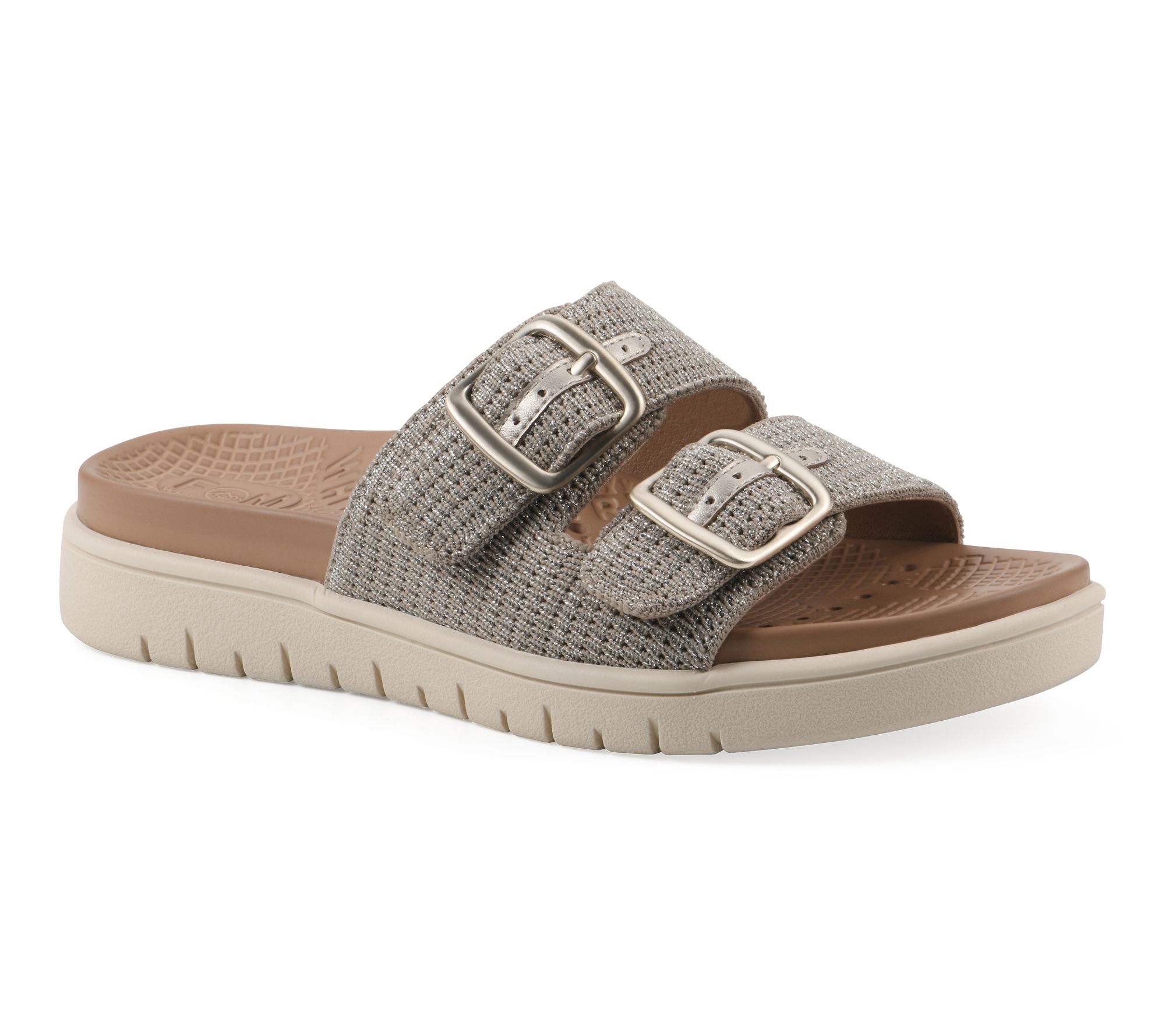 White Mountain FOM Recovery Adjustable Slide Sandals - Nanny