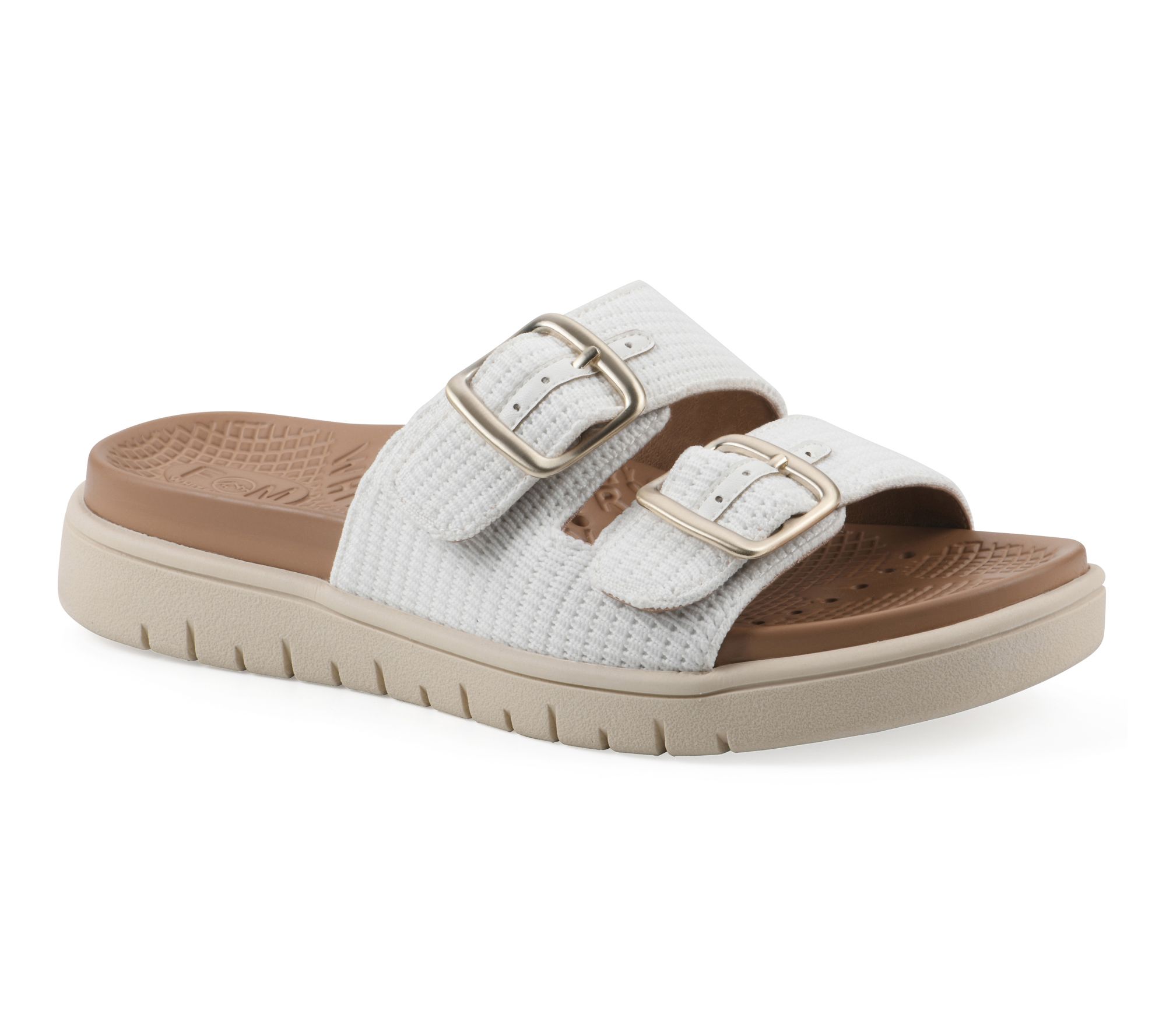 White Mountain FOM Recovery Adjustable Slide Sandals - Nanny