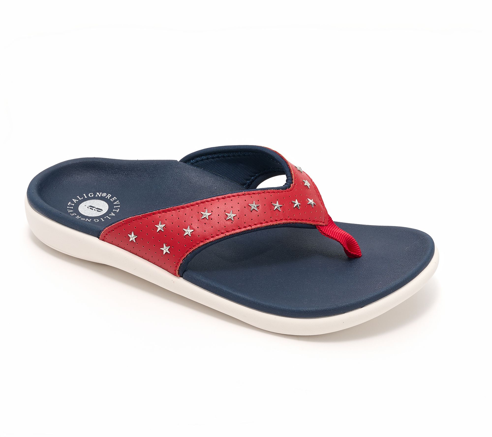  Revitalign Orthotic Star Studded Thong Sandals - Yumi Star