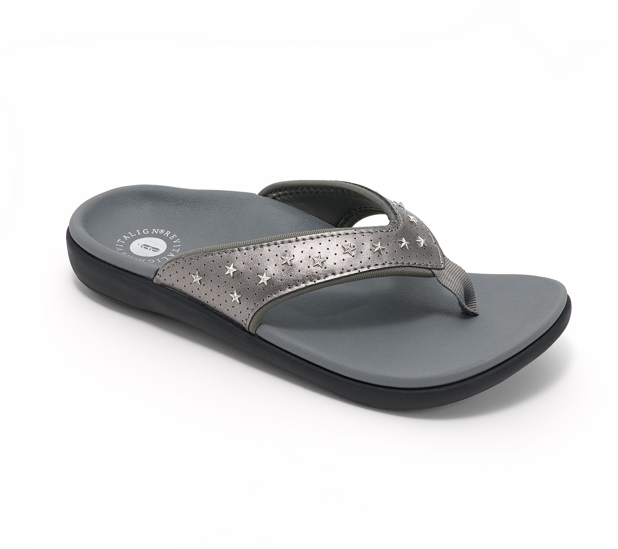 Revitalign Orthotic Star Studded Thong Sandals - Yumi Star