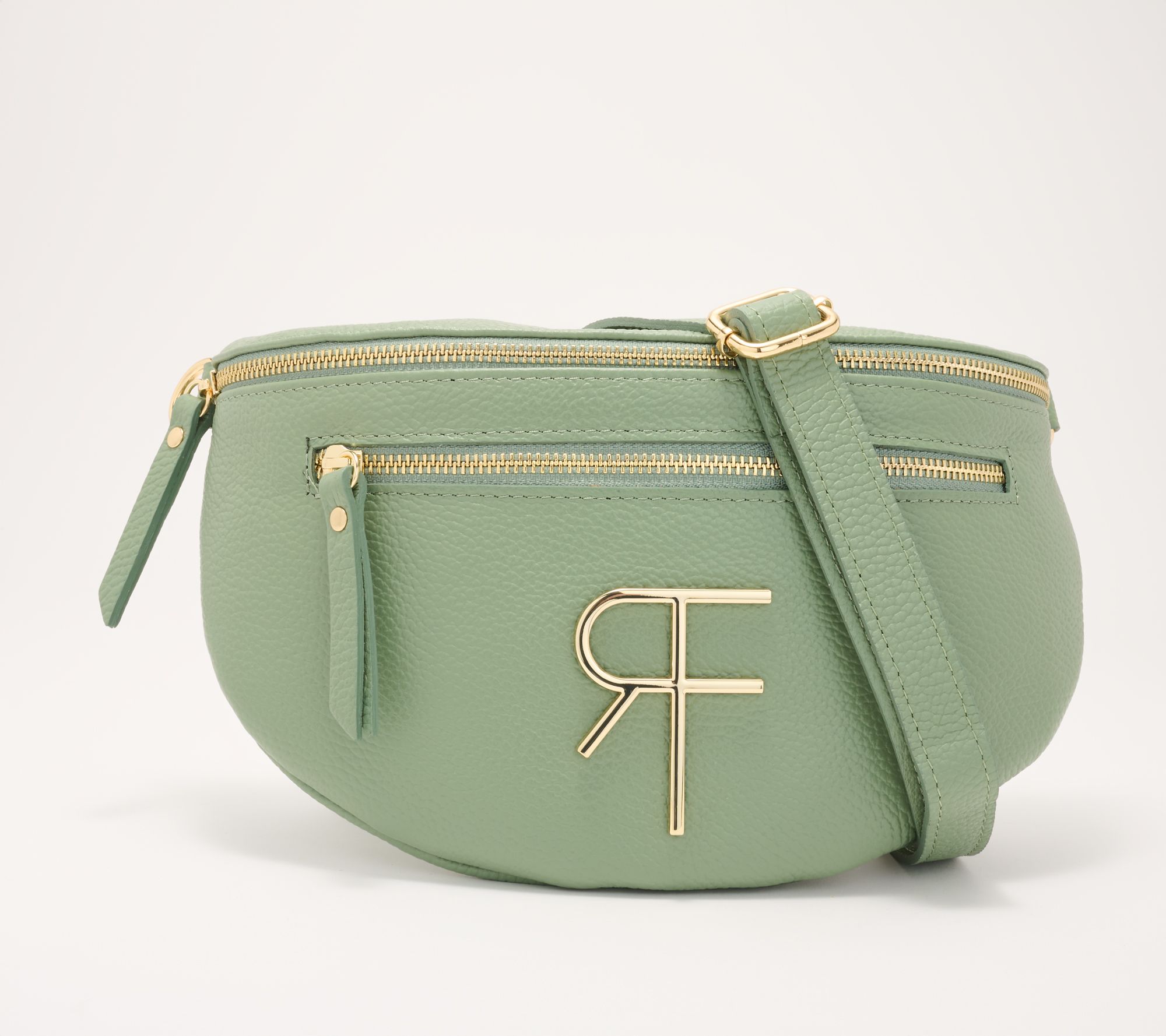 Filomena Amore Lady Ischia Leather Monogram Sling with Crossbody