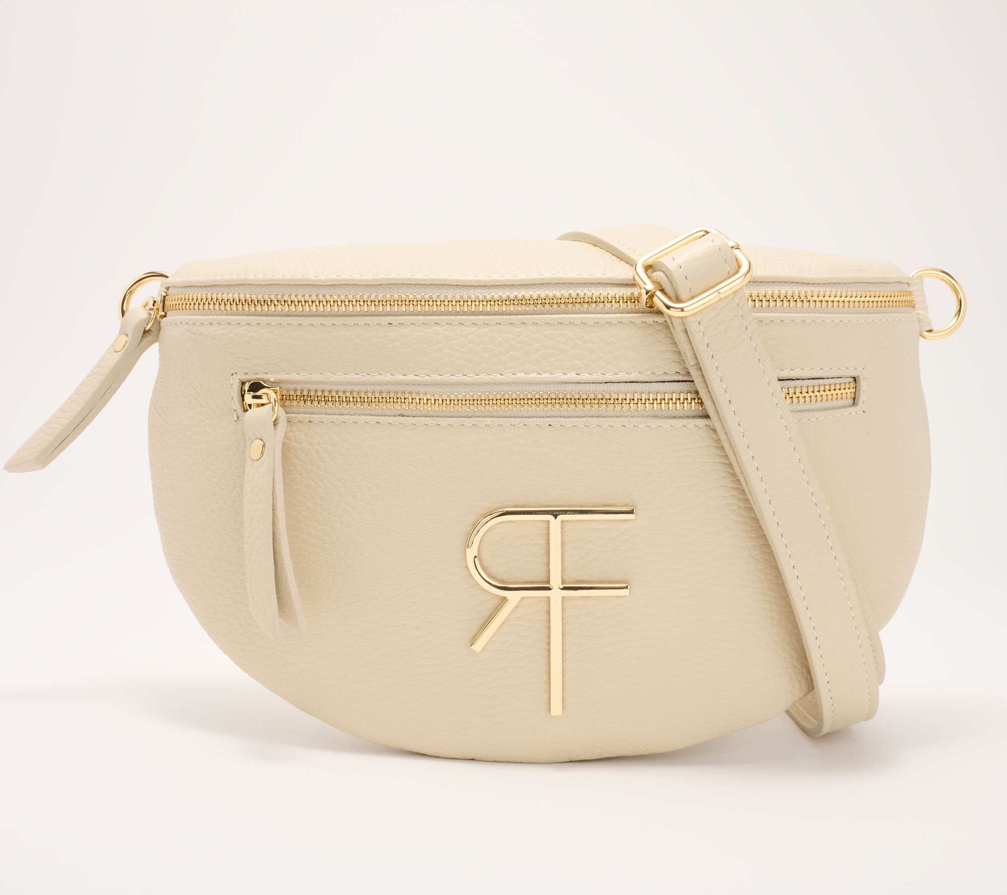 Filomena Amore Lady Ischia Leather Monogram Sling with Crossbody