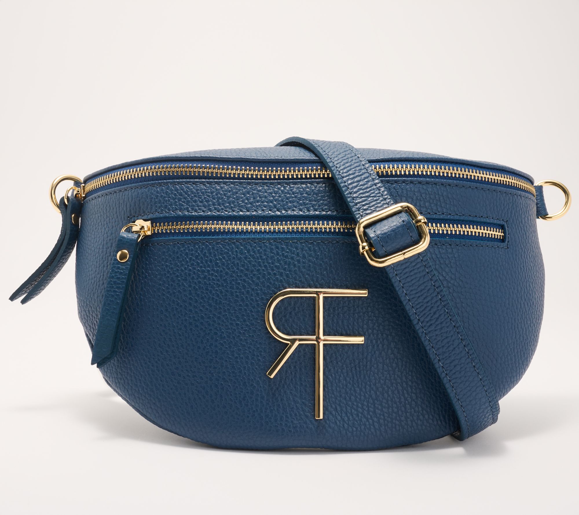Filomena Amore Lady Ischia Leather Monogram Sling with Crossbody