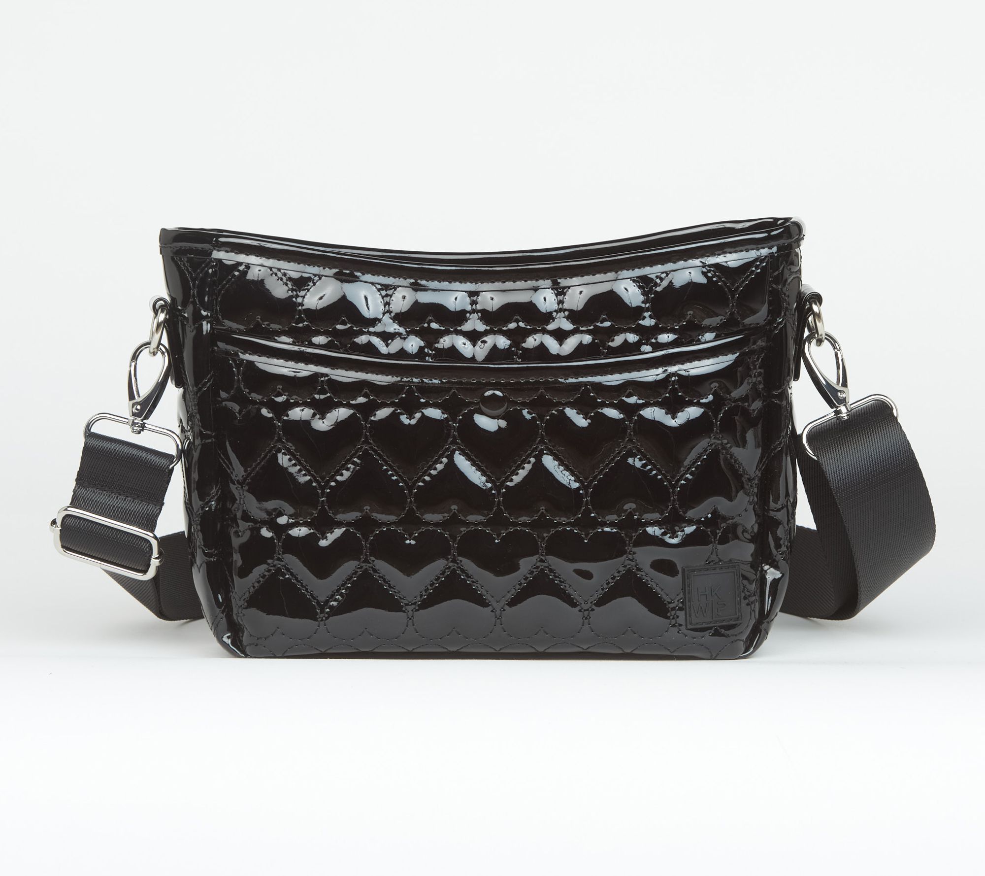 IHKWIP Mini More Love Heart Quilted Messenger Crossbody