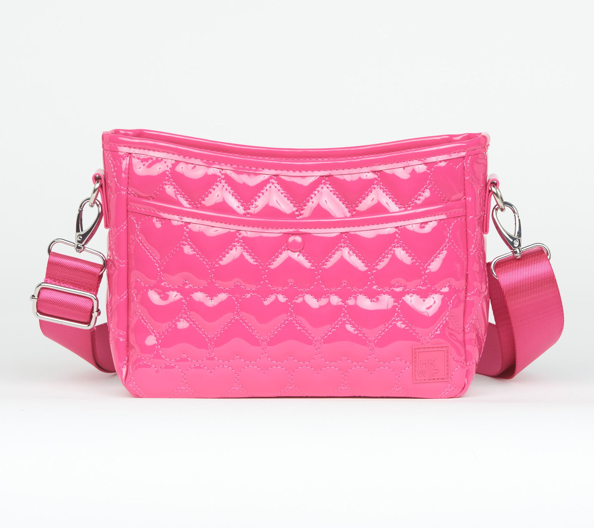 IHKWIP Mini More Love Heart Quilted Messenger Crossbody