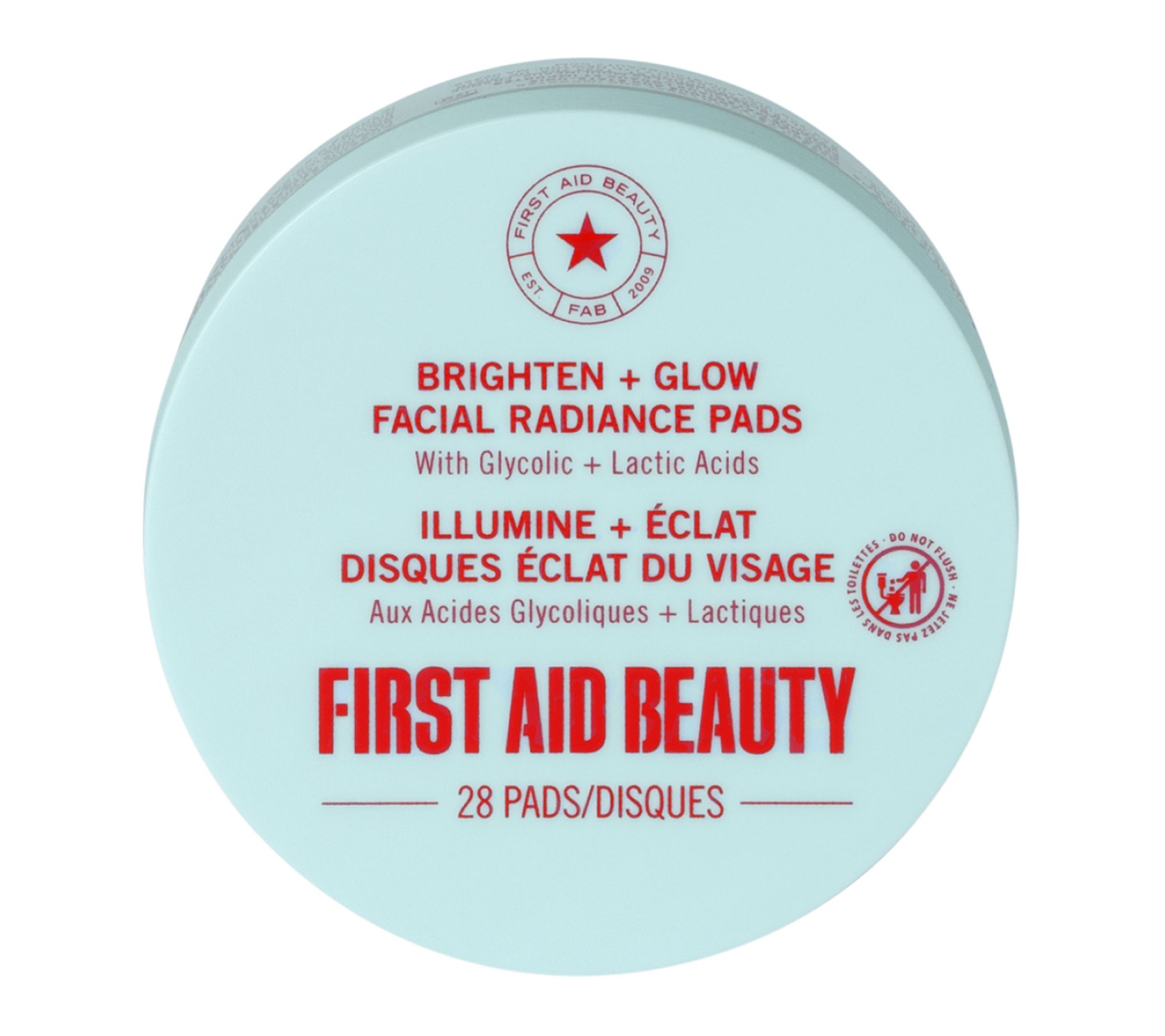 First Aid Beauty Brighten + Glow Facial Radiance Pads 28 ct