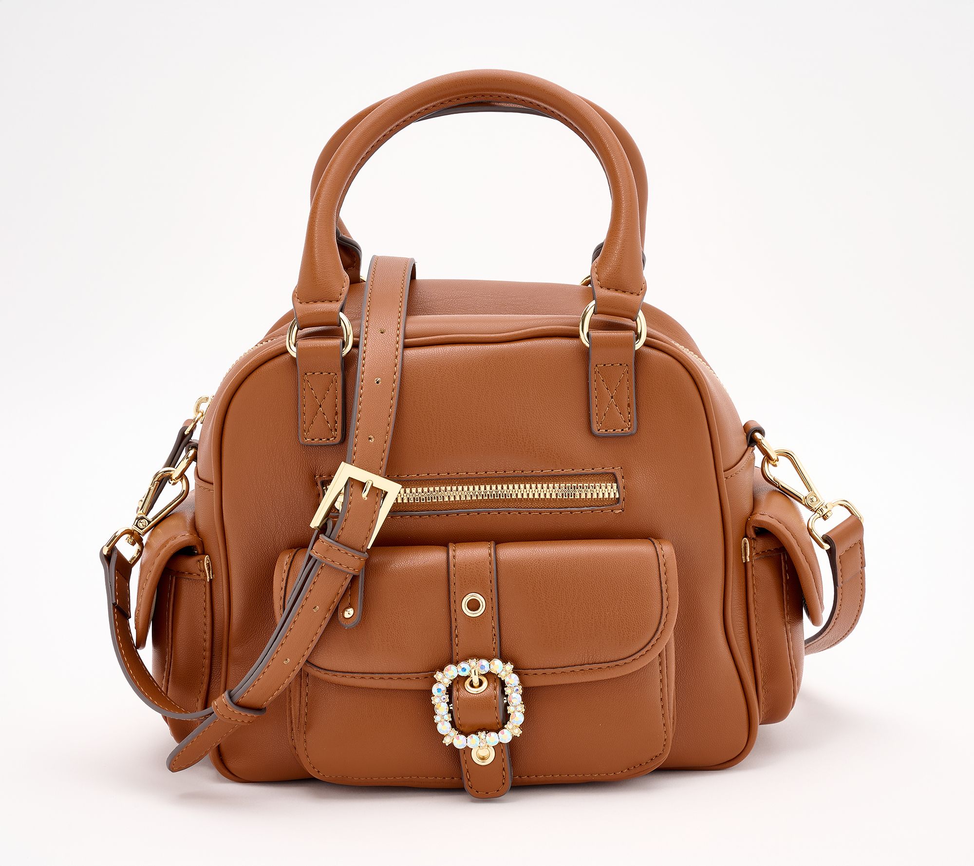  Mally Charmed Life Cube Satchel with Crossbody Strap