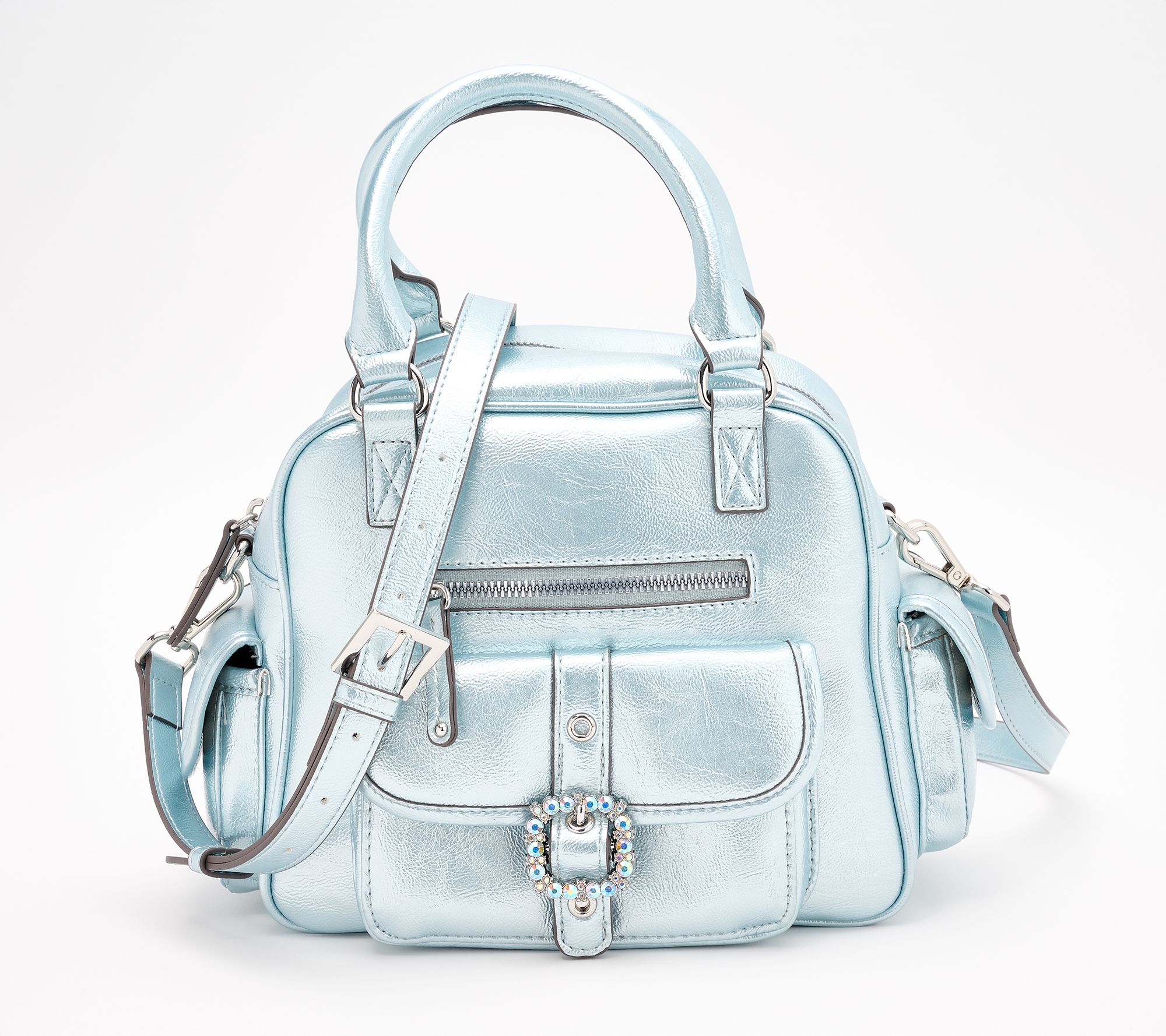 Mally Charmed Life Cube Satchel with Crossbody Strap