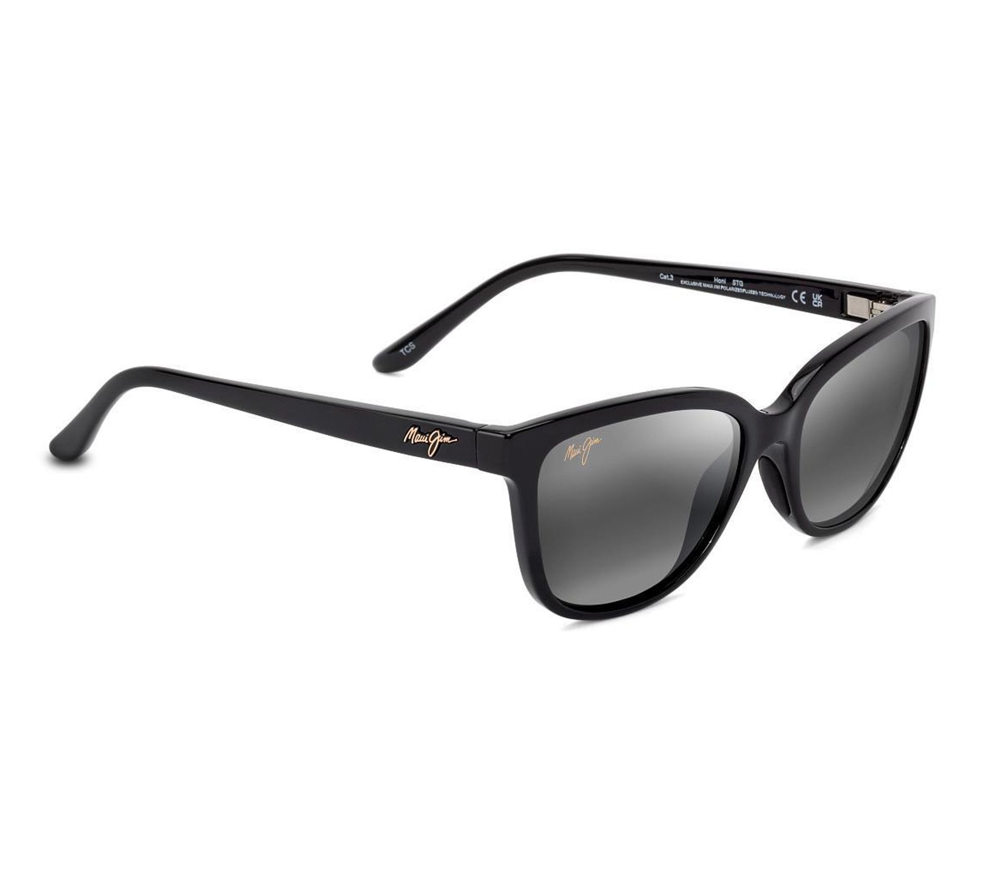 Maui Jim Honi - Black/Neutral Grey Super Thin Glass