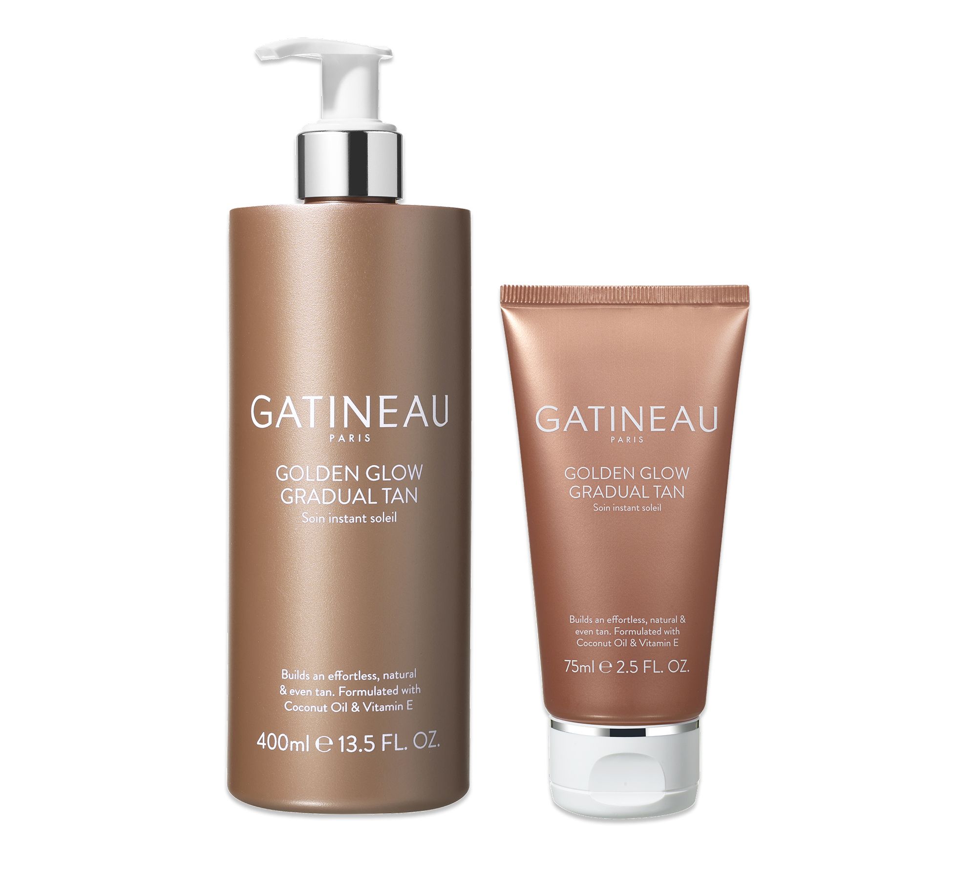 Gatineau Golden Glow Gradual Tan Home & Away 2pc Kit