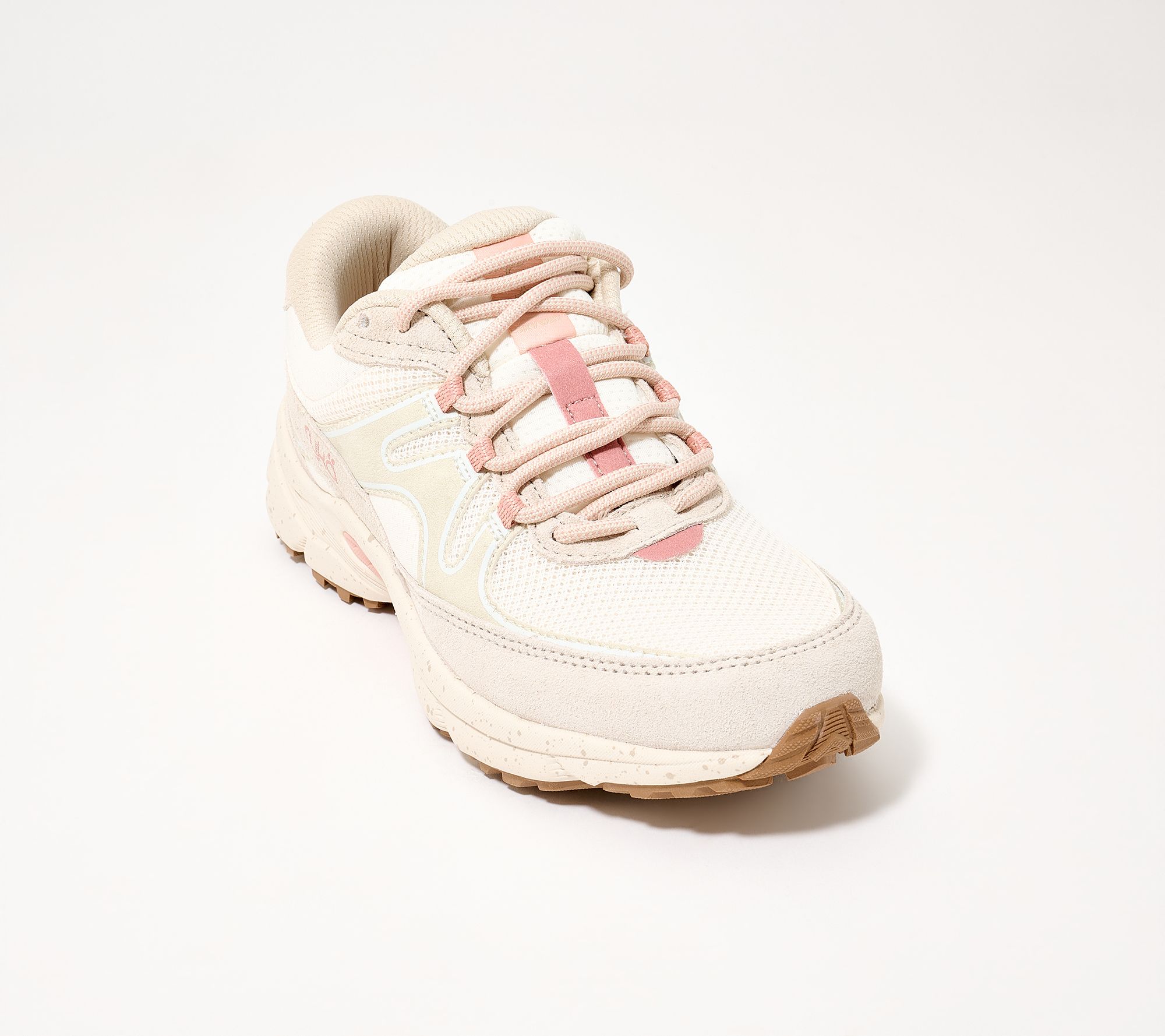 Ryka Tread Teach Lace Up Walking Sneakers - Skyway