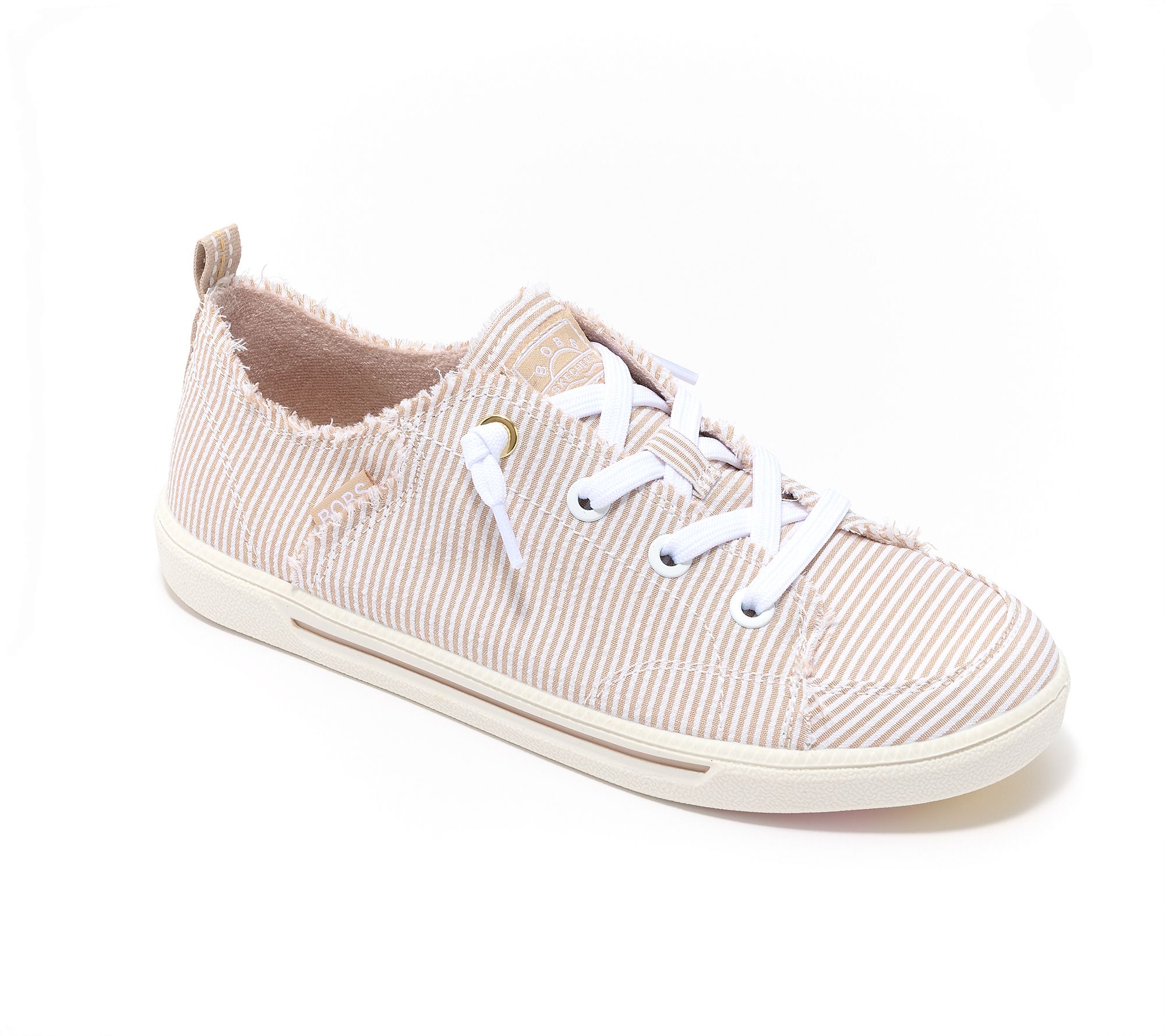 "As Is" Skechers BOBS B Cute 2.0 Seersucker Slip Ons