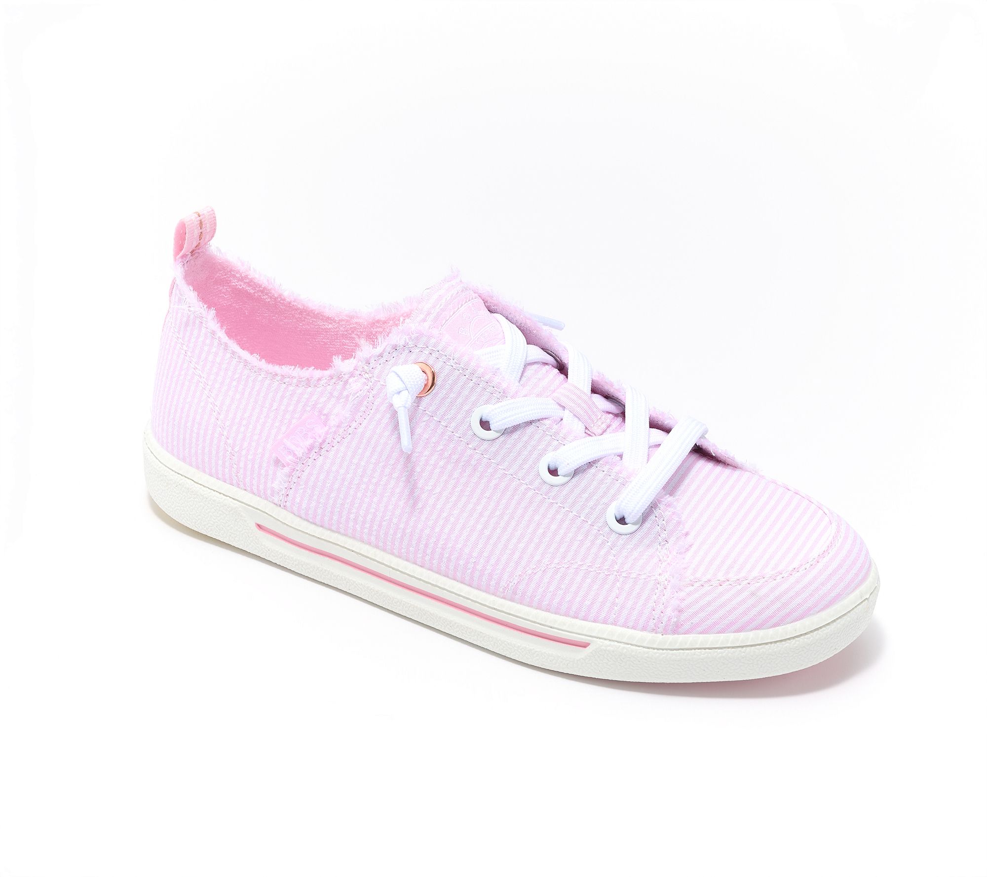 "As Is" Skechers BOBS B Cute 2.0 Seersucker Slip Ons