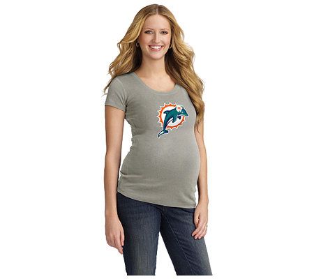 NFL Miami Dolphins Women's Maternity T-Shirt 