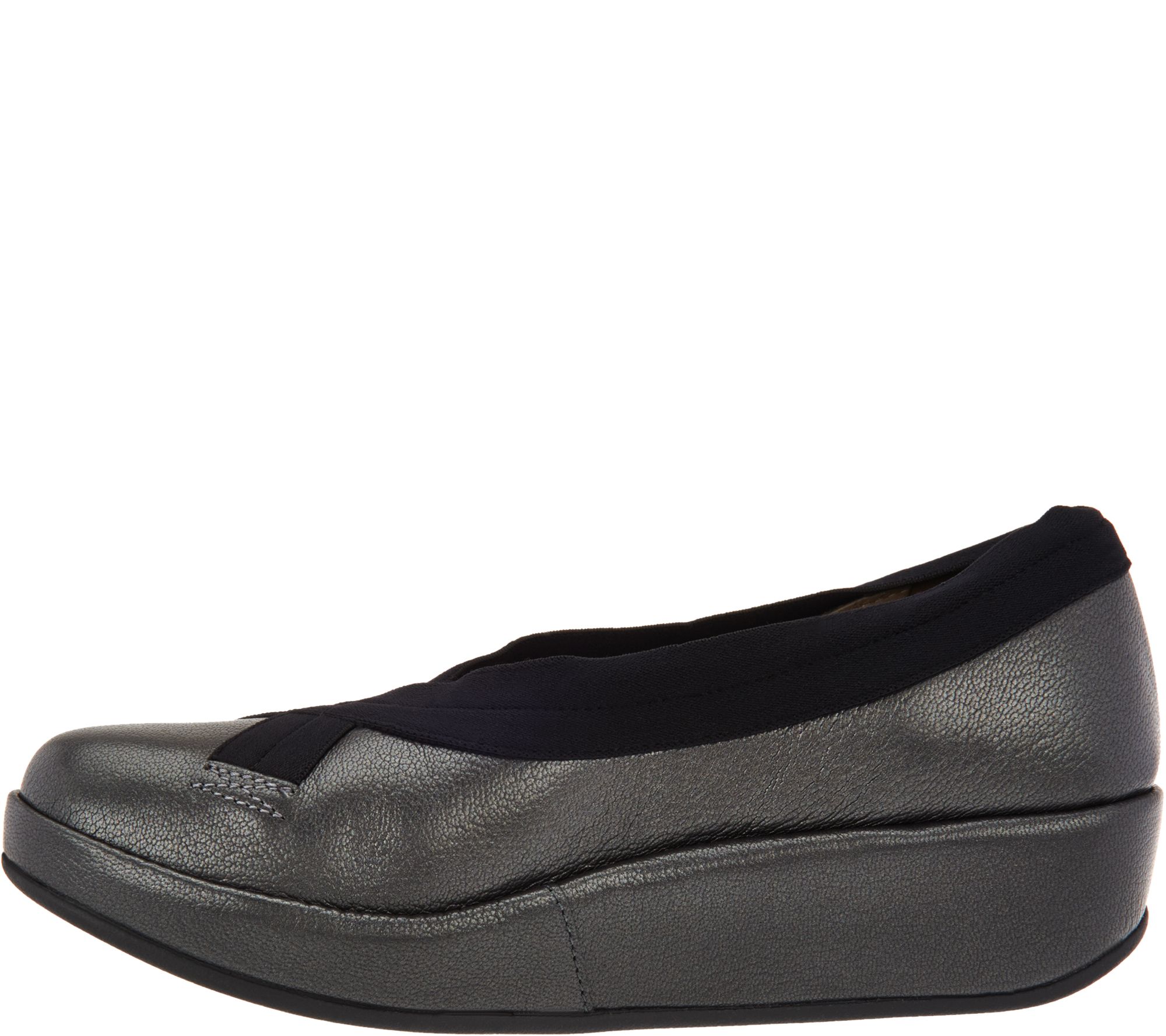 FLY London Leather Slip-on Shoes - Bobi - QVC.com