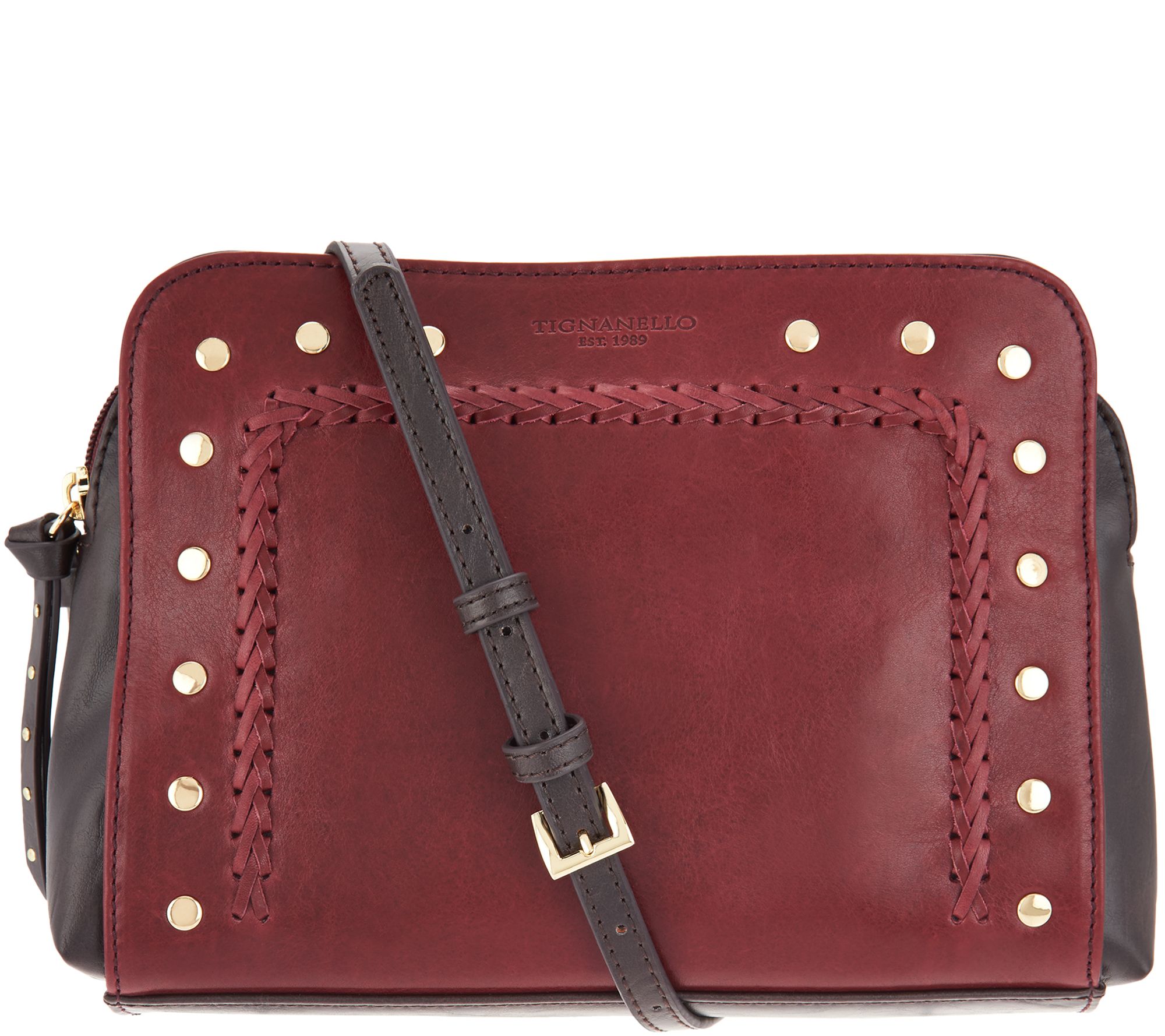 Tignanello Vintage Leather Mojave Crossbody Handbag - Page 1 — www.waterandnature.org