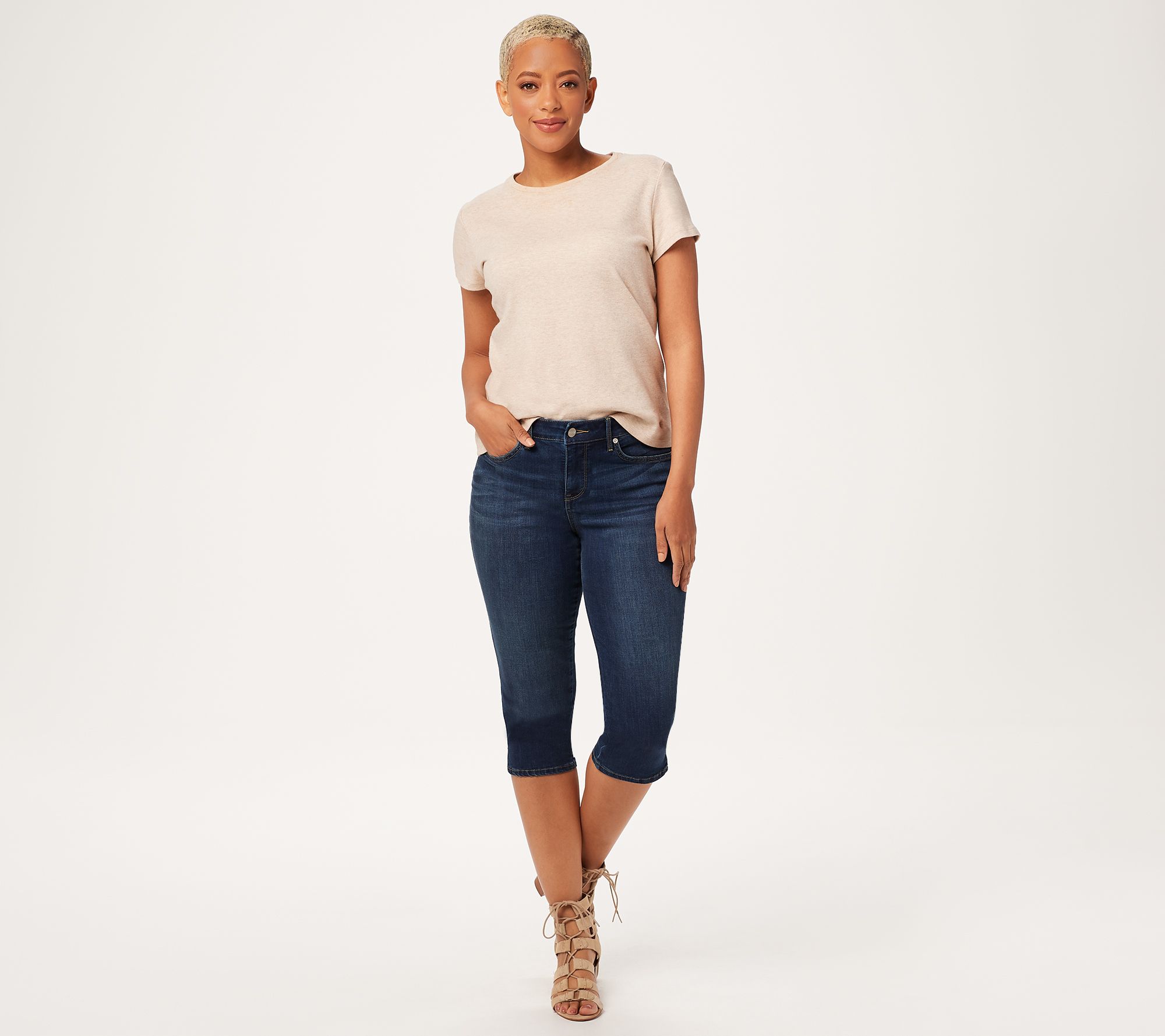 skinny pedal pushers