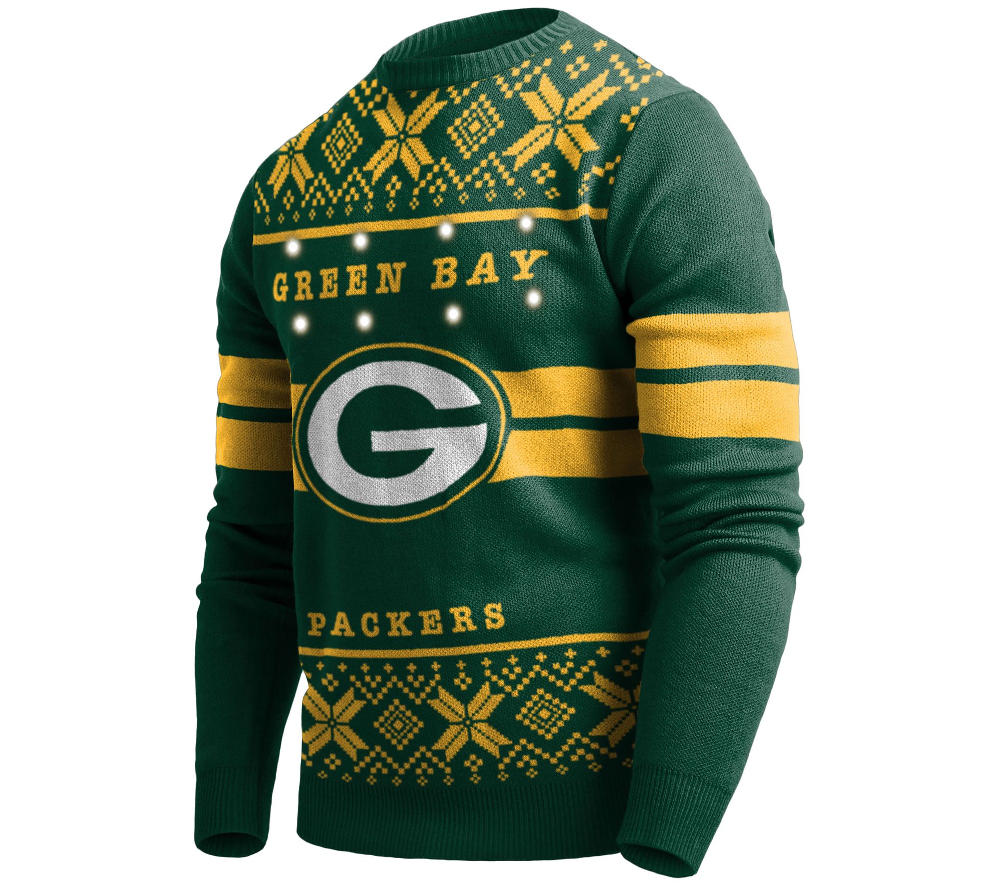 As Is' NFL LED Lighted Ugly Sweater 