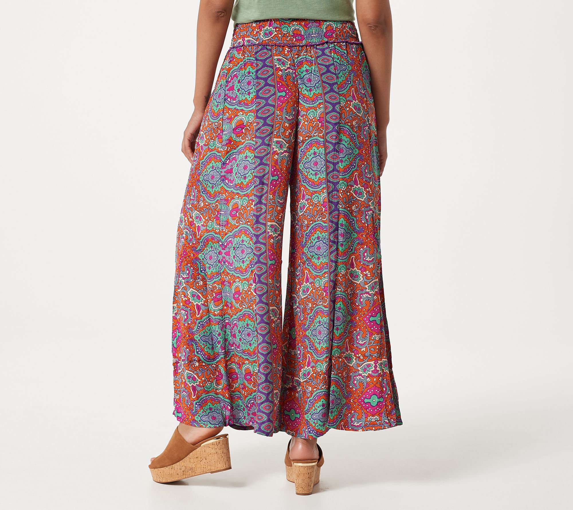 qvc iman palazzo pants