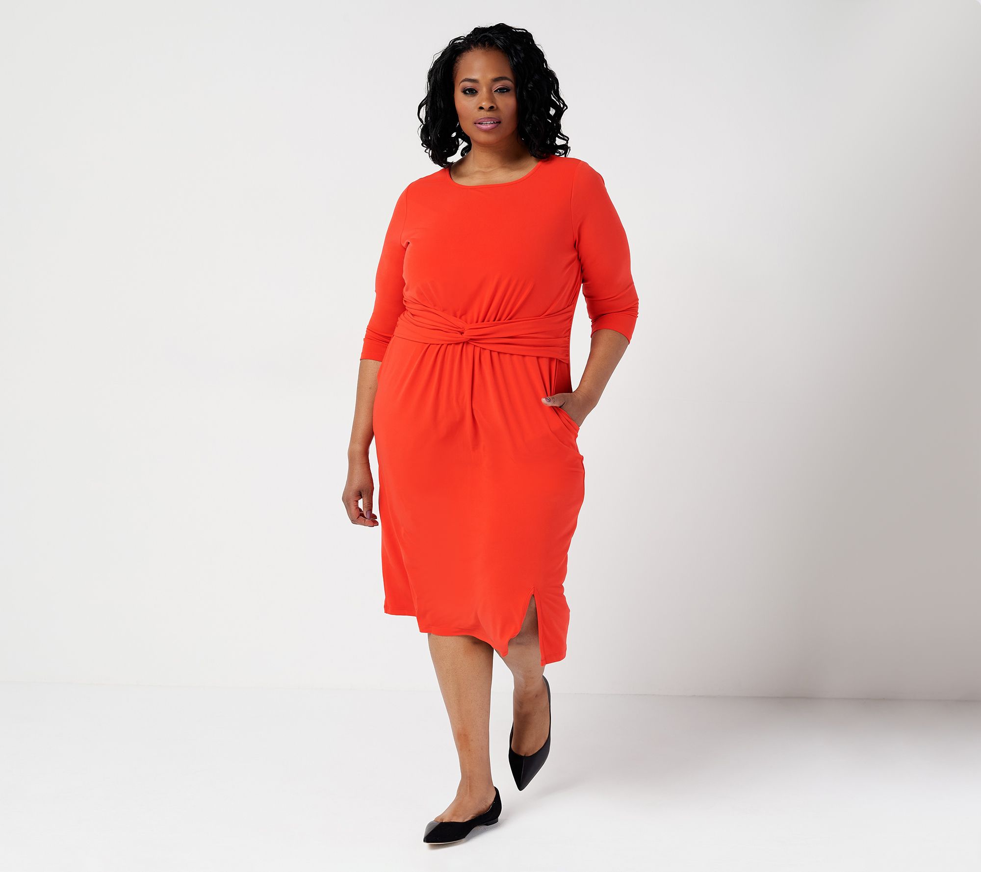 qvc plus size dresses