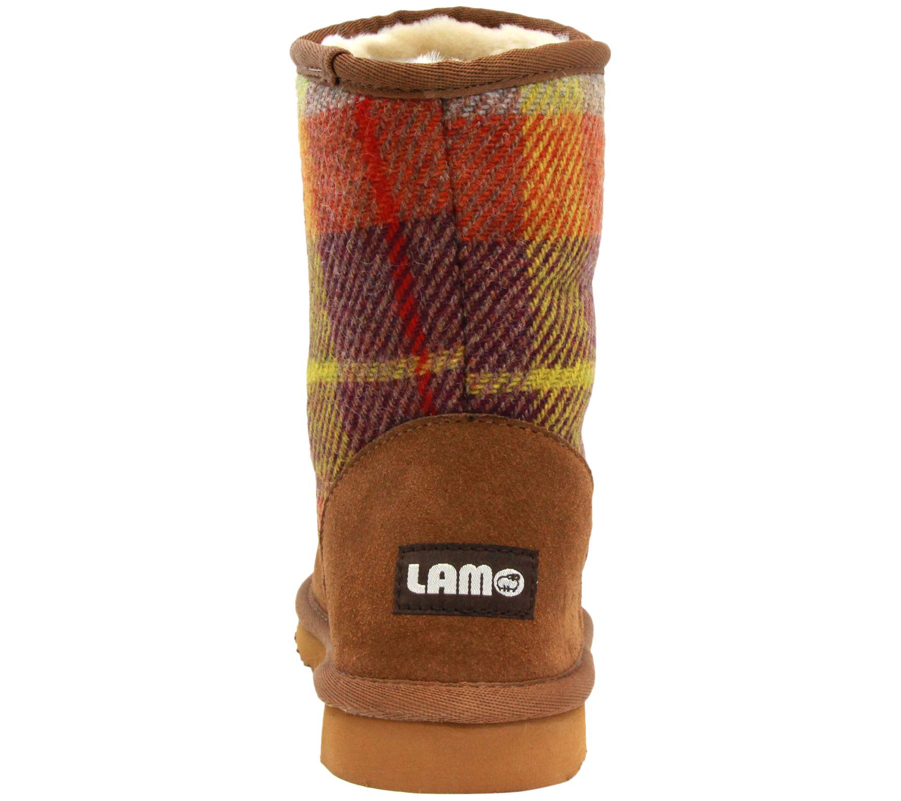 Lamo Suede and Textile Boots - Wembley - QVC.com