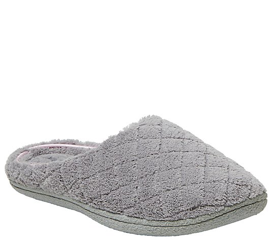 Dearfoams Women's Quilted Clog Slippers - Leslie
