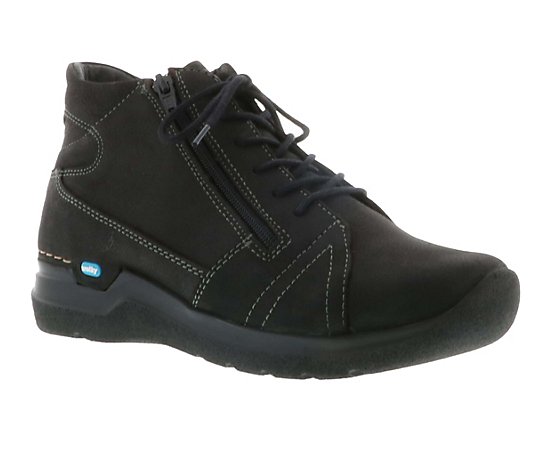 Wolky Lace Up Nubuck Boots - Why