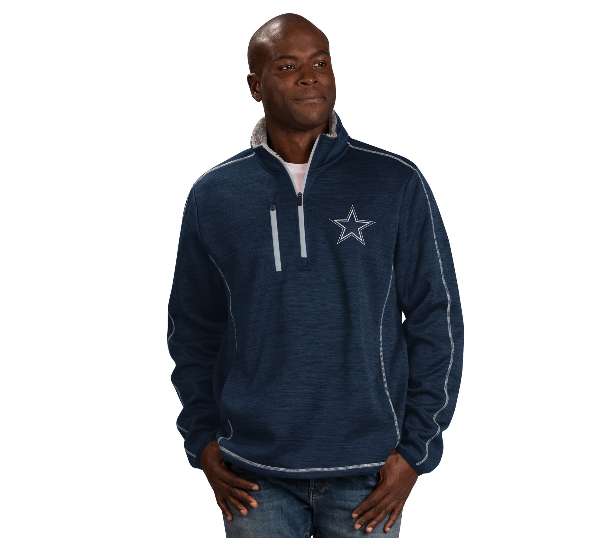 Dallas cowboys best sale half zip