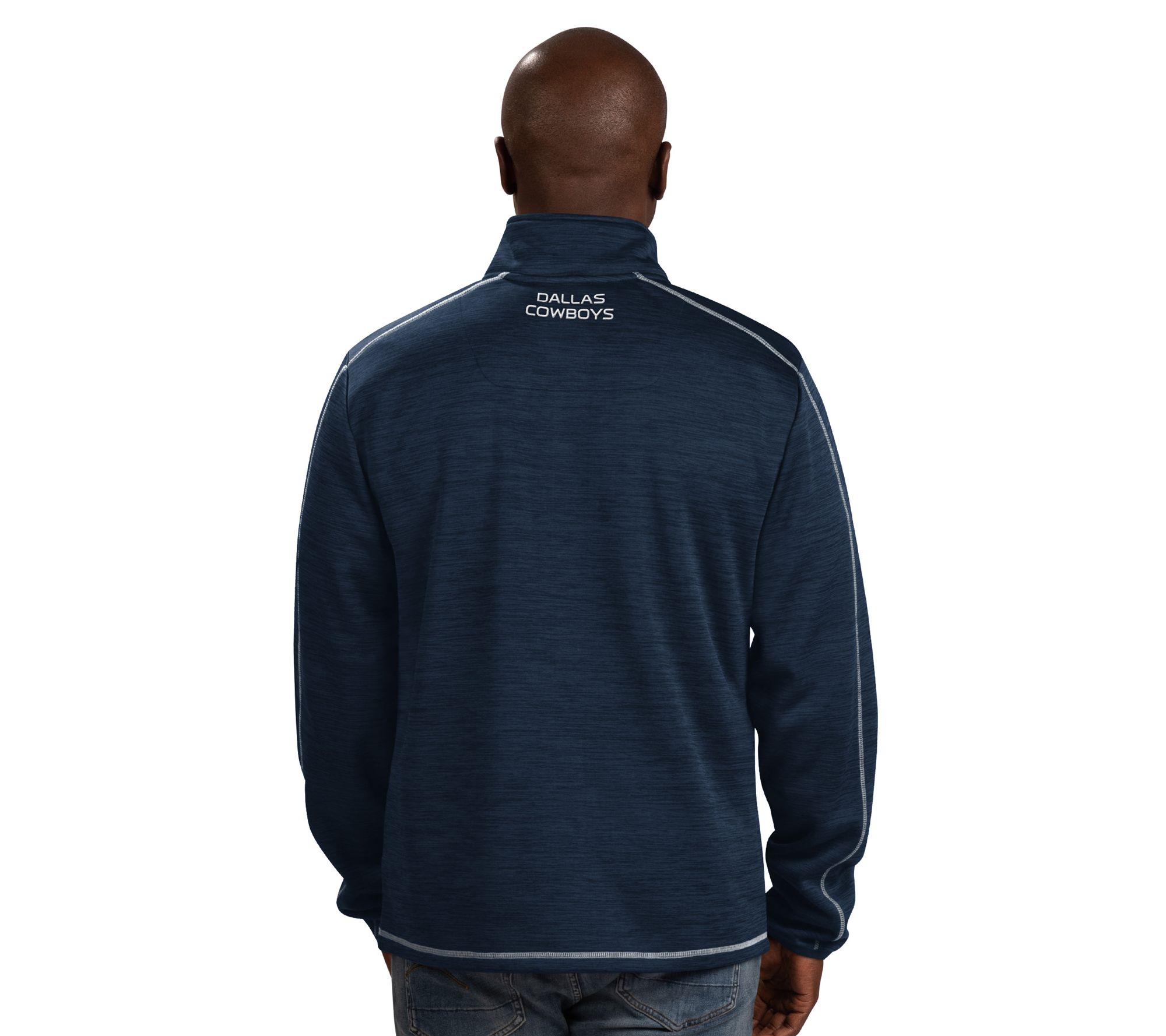 NFL Dallas Men's Transitional Half Zip Pullover