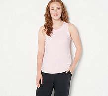  Modern Soul Soothing Knit Scoopneck Tank - A459450