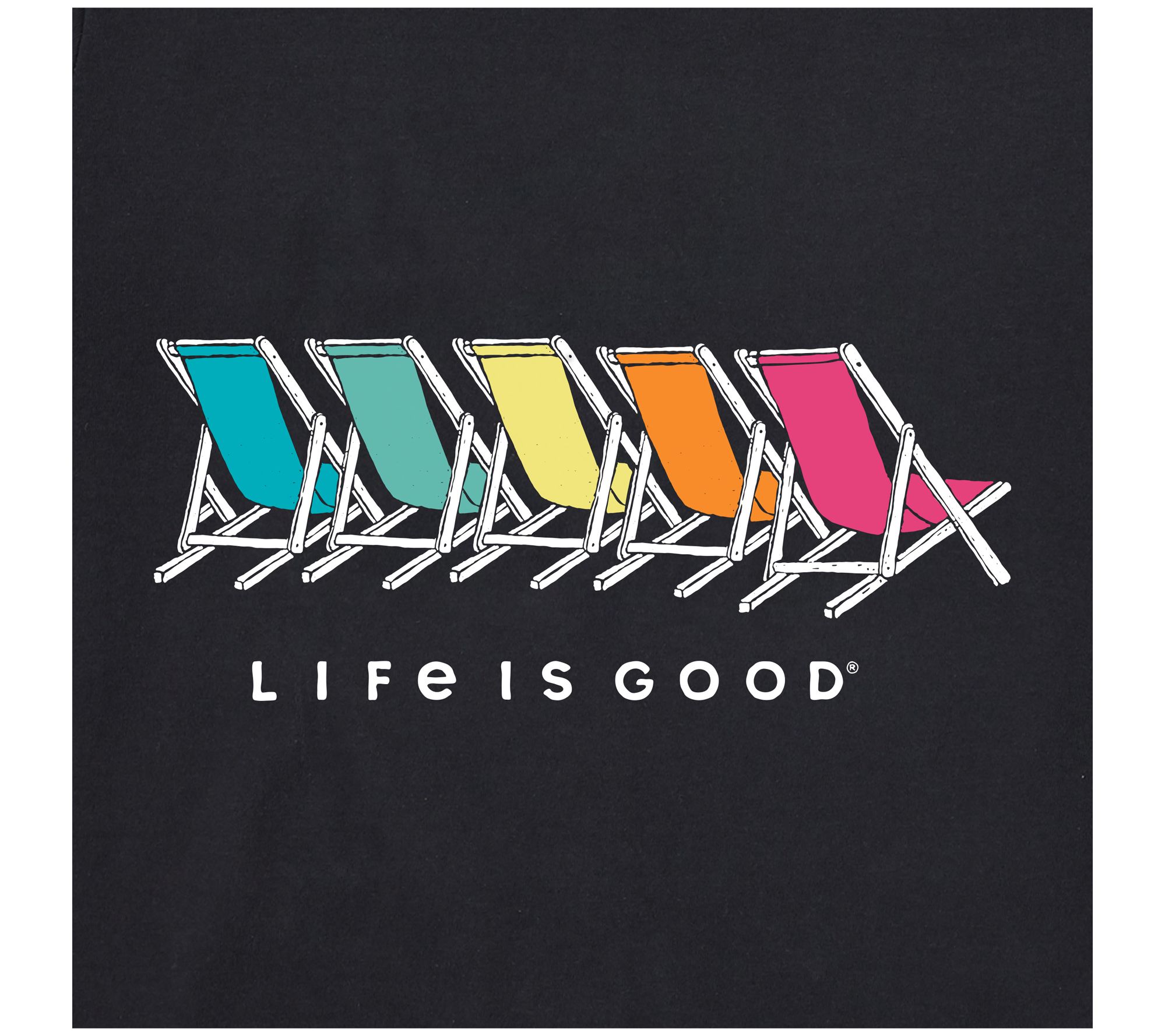 Life is Good Women's Chair Spectrum CrusherLite Tee