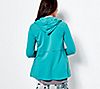 LOGO Lounge by Lori Goldstein French Terry Zip-Front Hoodie, 1 of 4