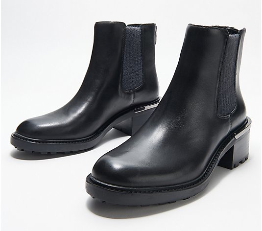 "As Is" Vince Camuto Leather or Suede Chelsea Boots - Kelivena