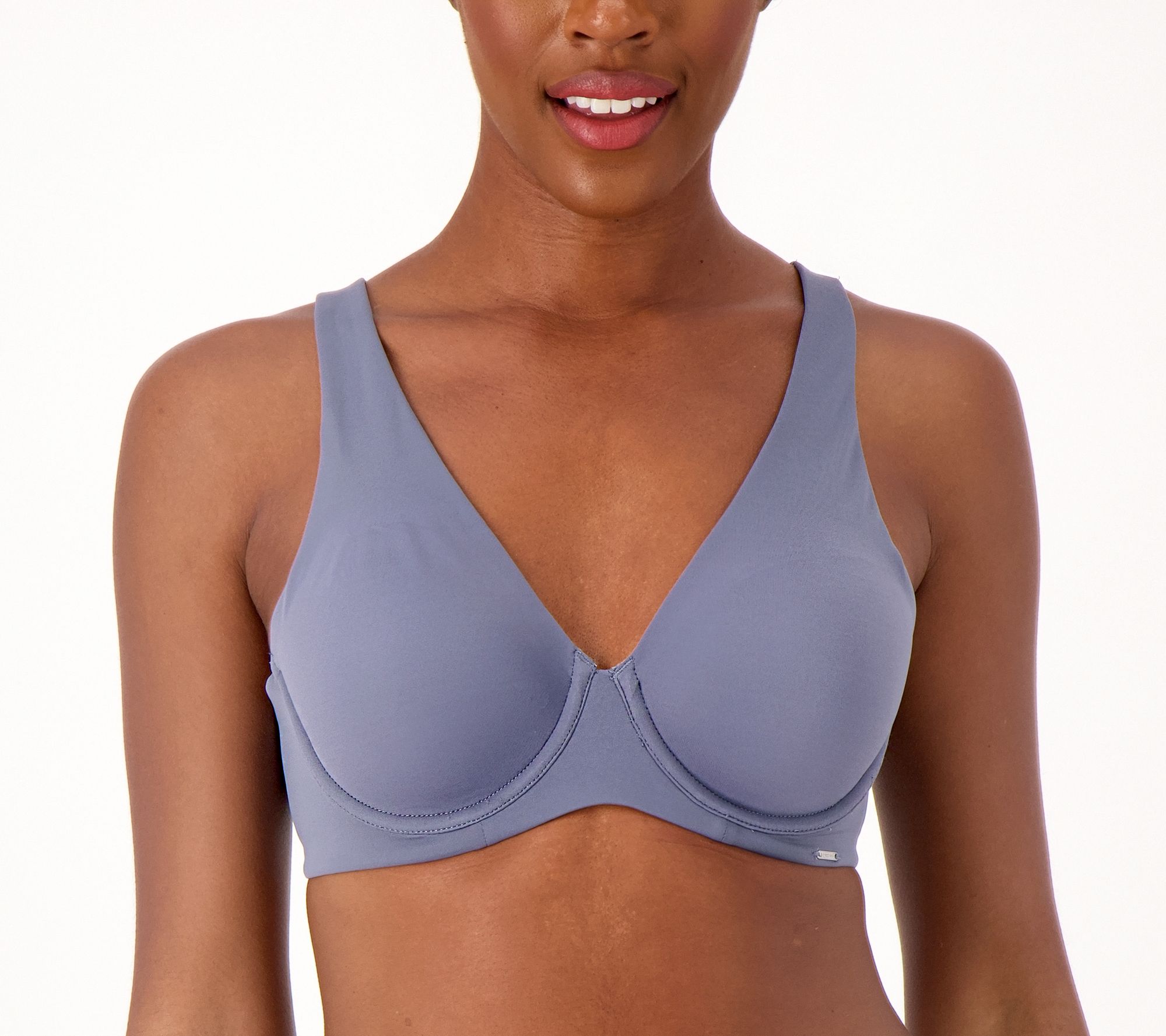 Breezies Modern Micro Underwire or Wirefree Contour Bra on QVC