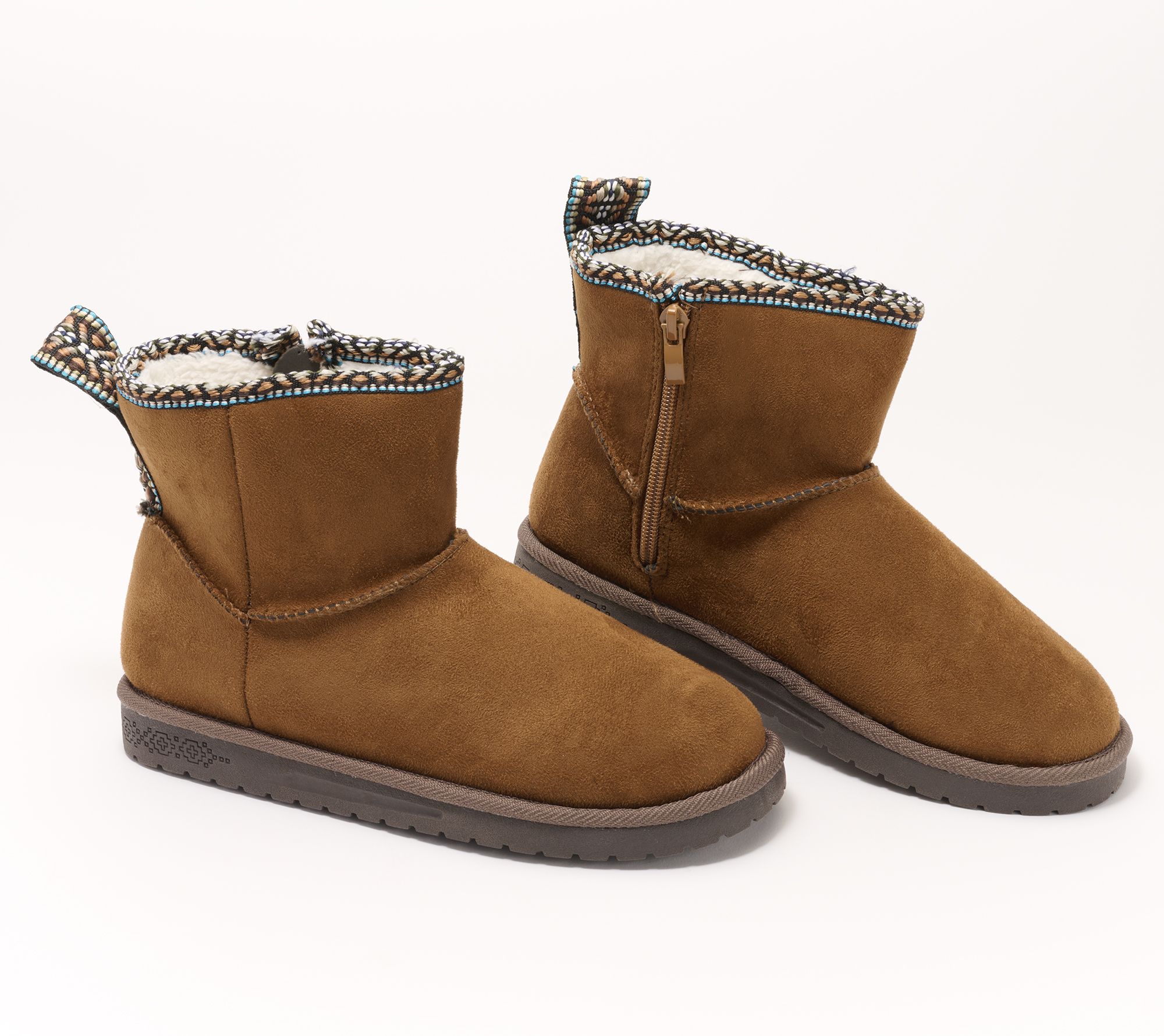 Muk Luks Side Zip Winter Boots - Tasha