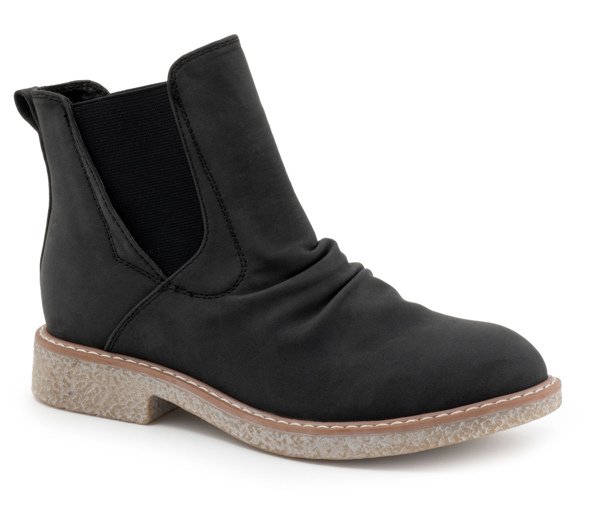 Los Cabo's Women's Bona Ruched Chelsea Boots