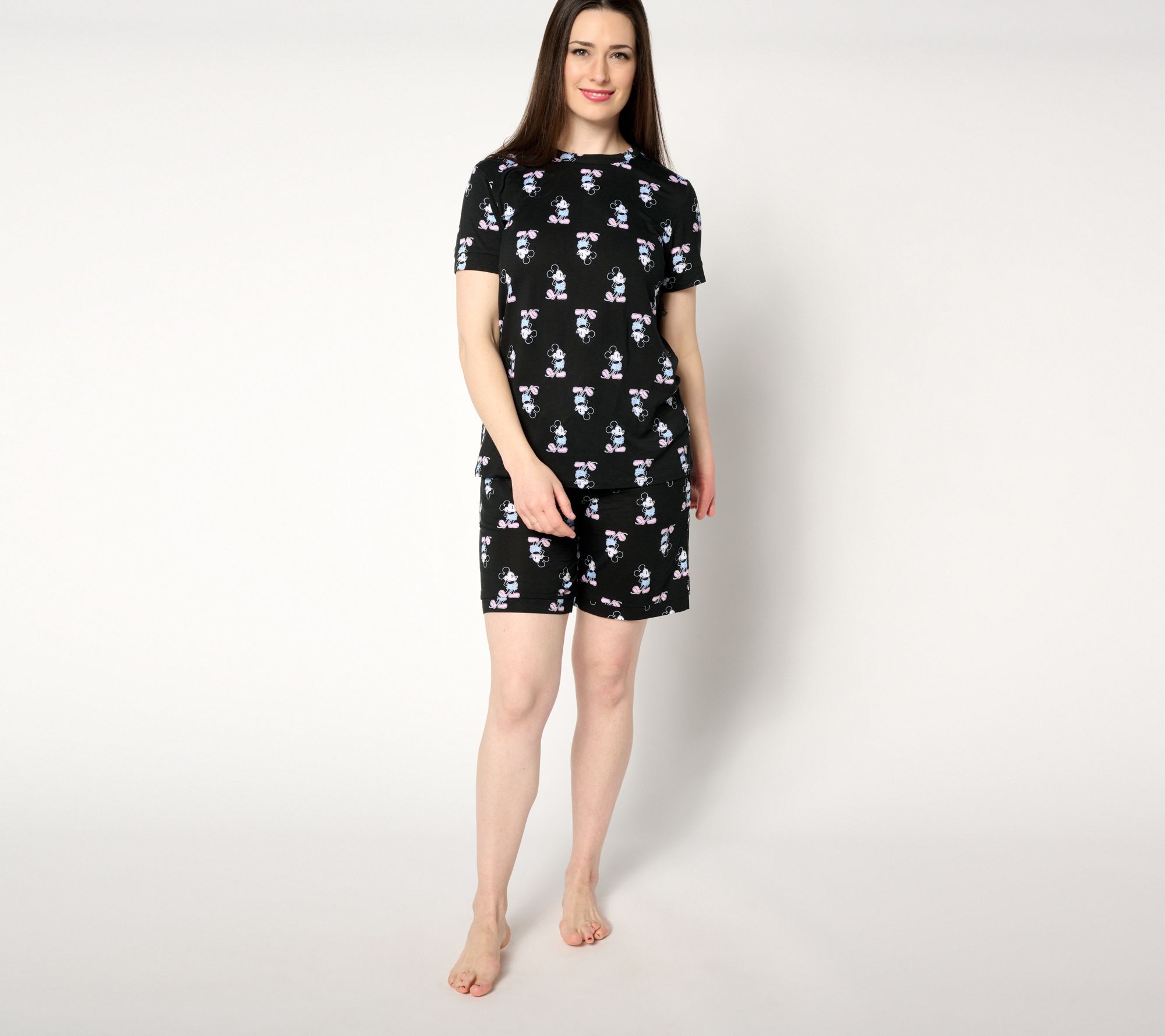 "As Is" Disney and Friends Summer Fun Bermuda Short Pajama Set