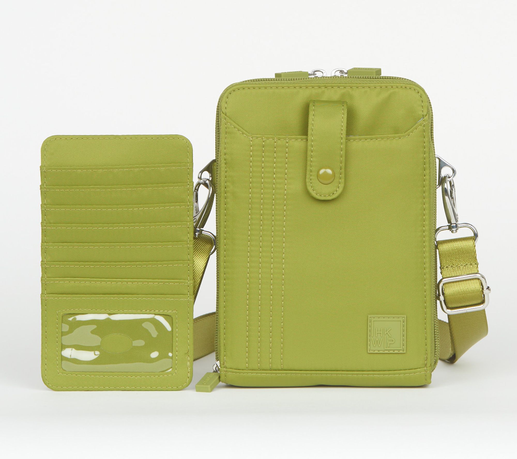 IHKWIP North/South RFID Wallet Crossbody with Card Case