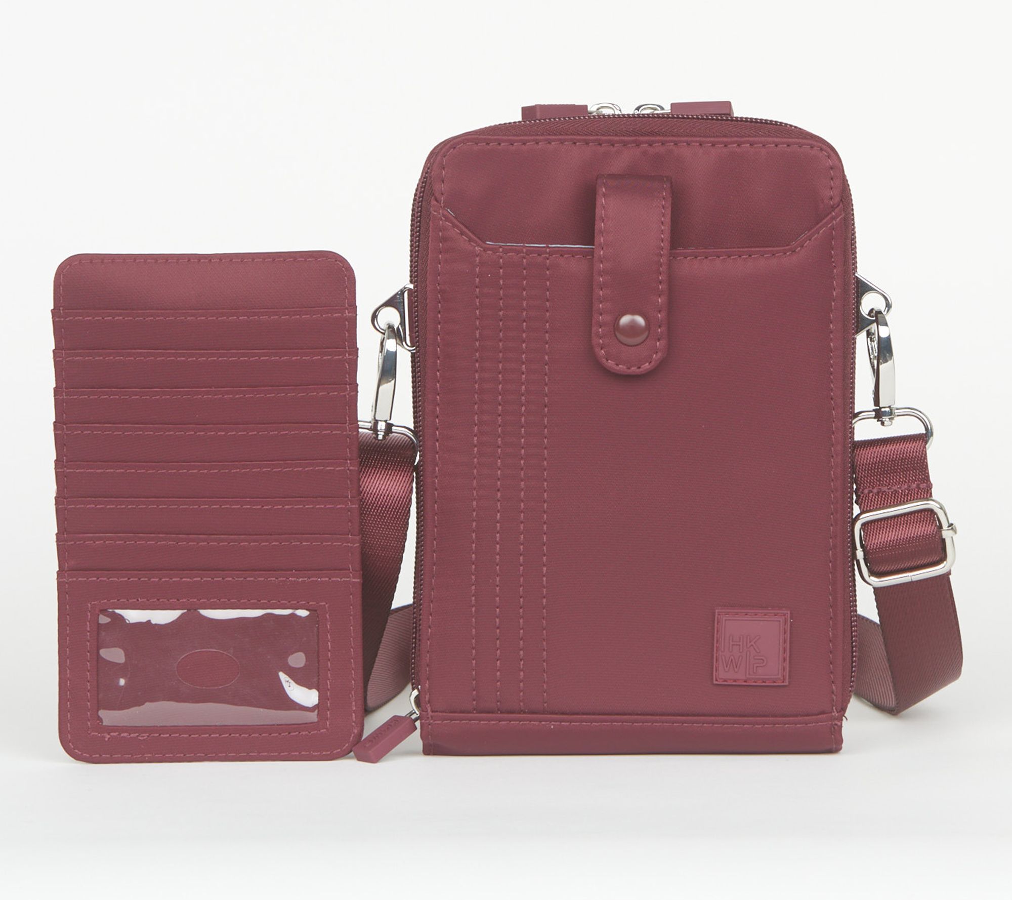 IHKWIP North/South RFID Wallet Crossbody with Card Case