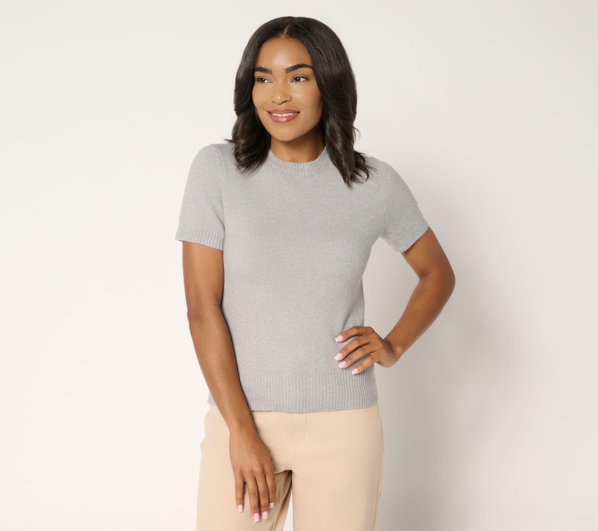 Me by Jennie Garth Palm Sweater Tee