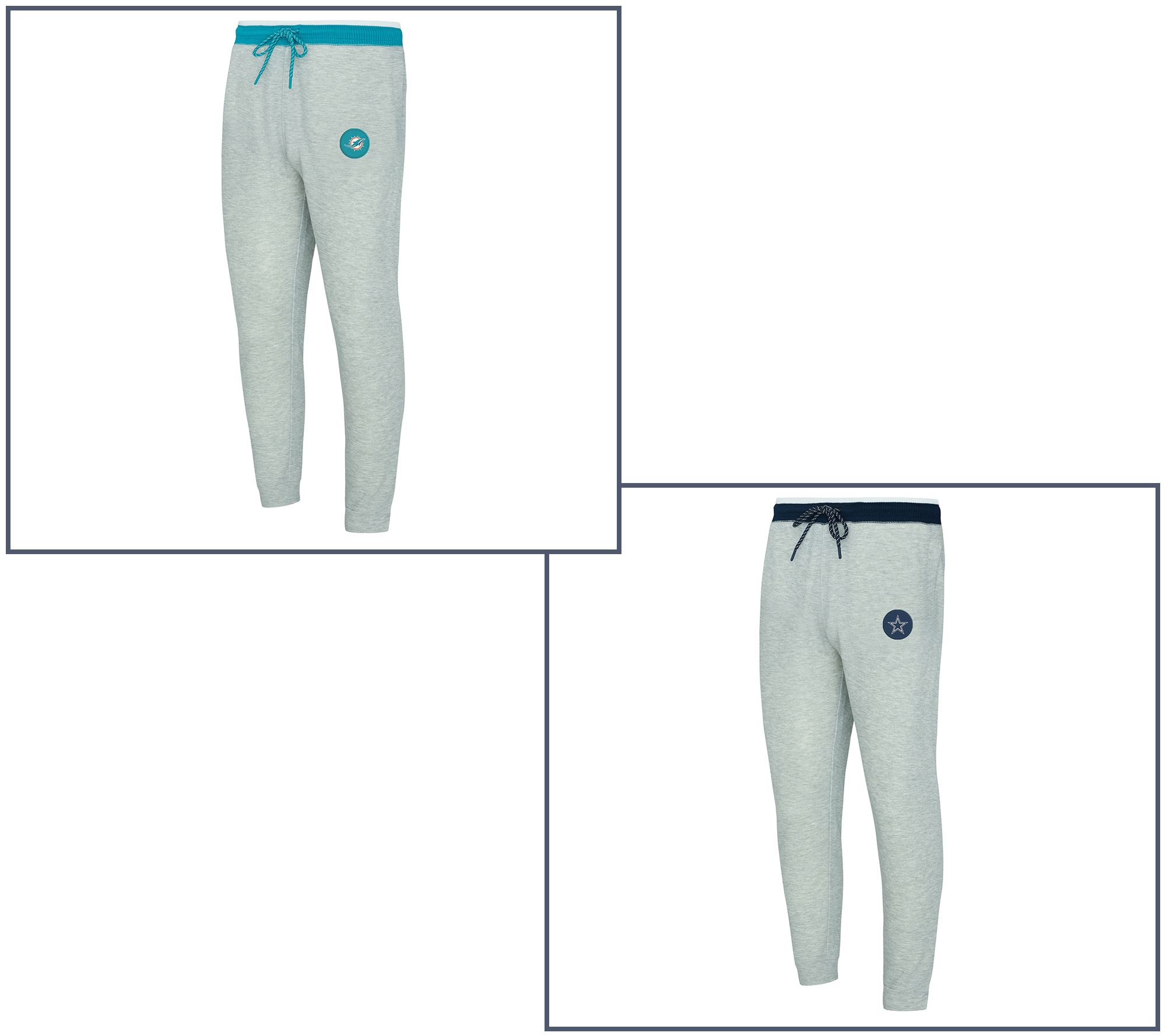 [NF]25SS★BUTTON-UP BERMUDA SWEATPANTS NFL Officially Licensed Men's Cuffed Sweatpants - QVC.com