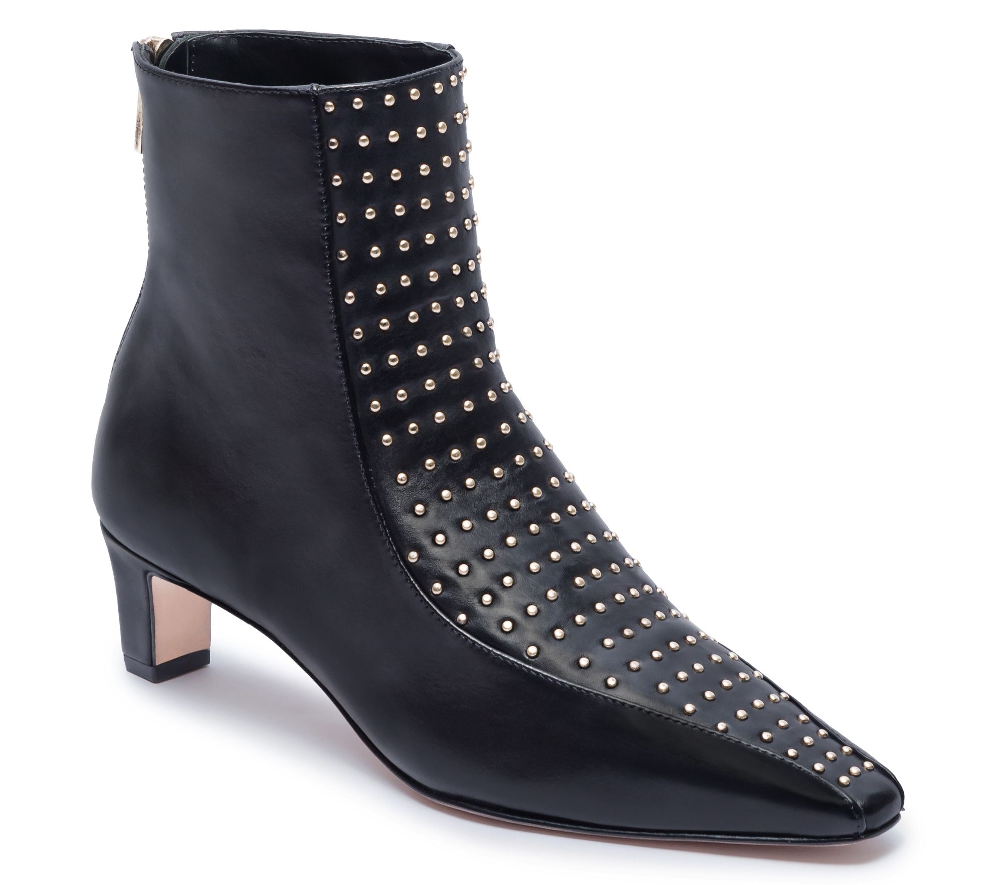 Bernardo Leather Studded Ankle Boot - Esme