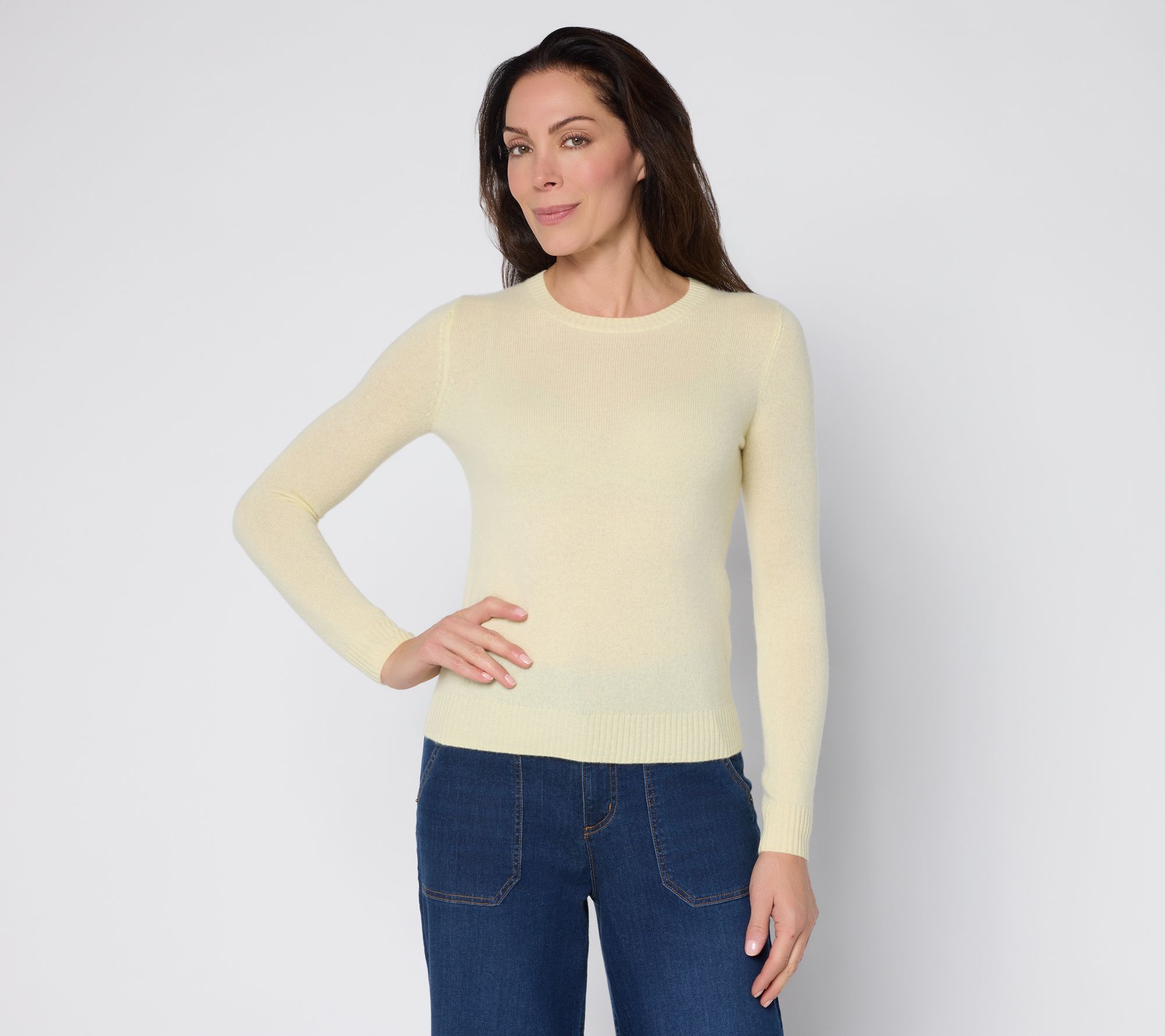 Naadam The Soft Collection 100% Cashmere Crew Neck Sweater